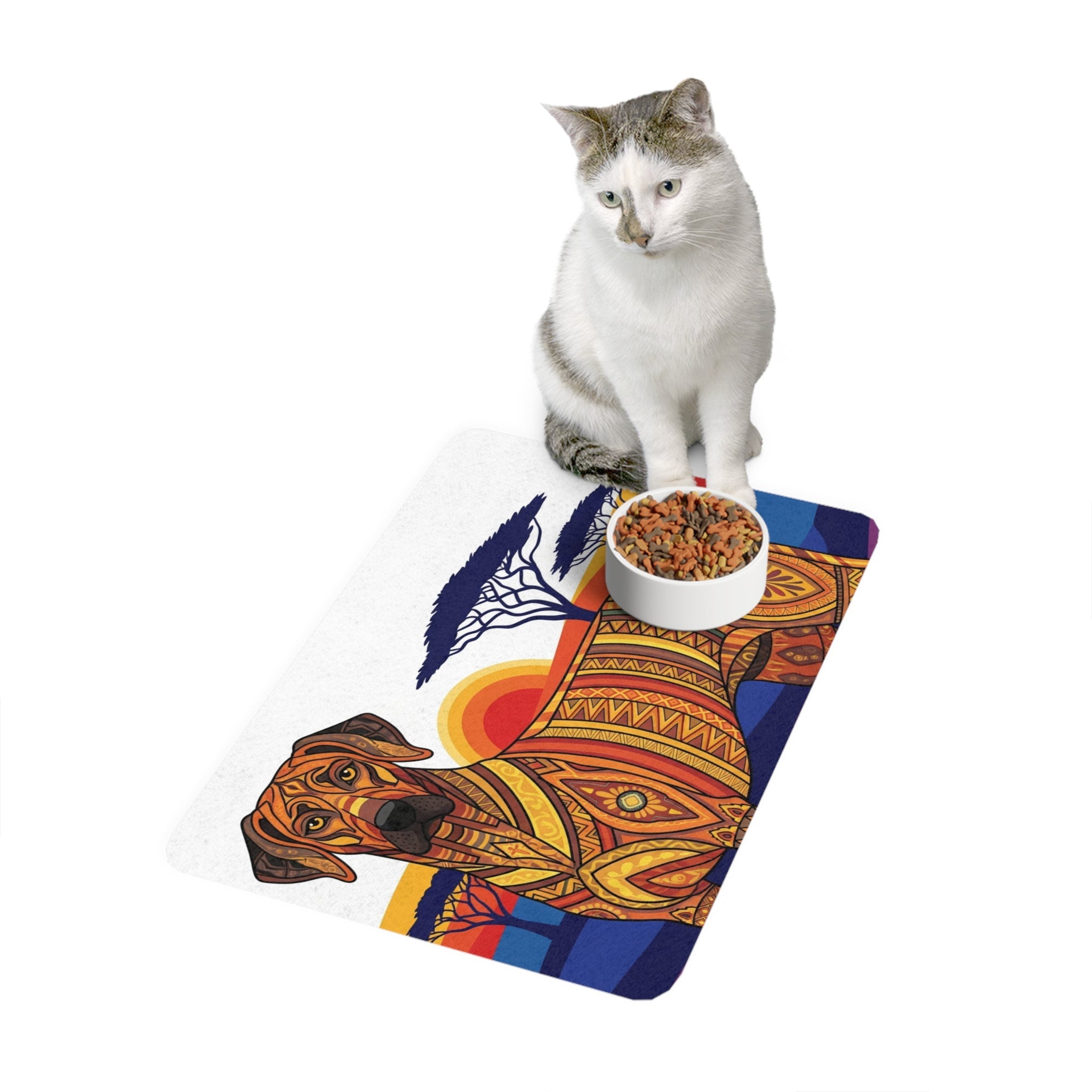Non-Slip Pet Food Mat – Waterproof Feeding Mat for Dogs