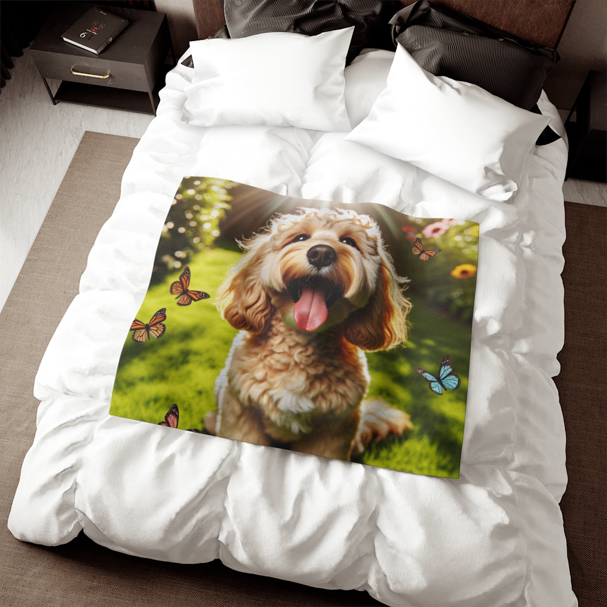 Sweatshirt Blanket – Plush Fleece Throw, 2 Size Options
