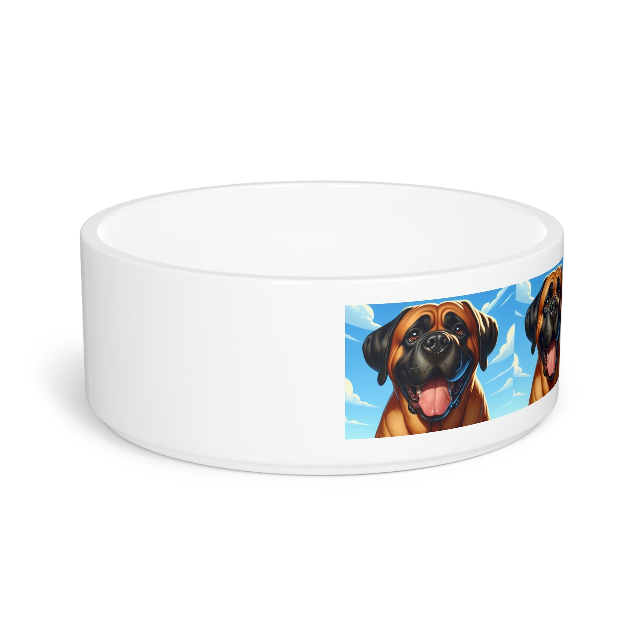 Ceramic Pet Bowl – 16 oz Dog Feeding Bowl