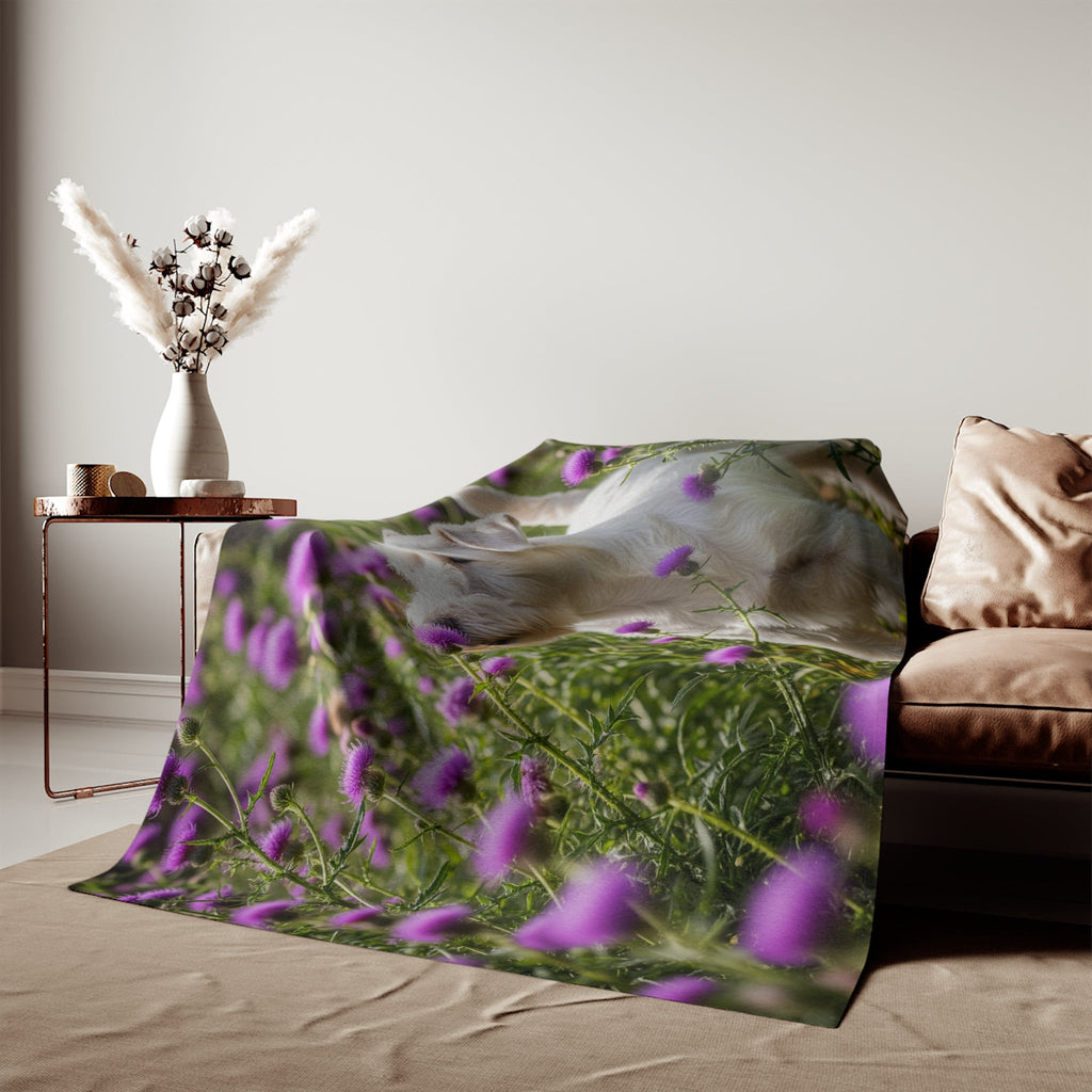 Sweatshirt Blanket – Plush Fleece Throw, 2 Size Options