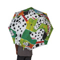 48" Semi-Automatic Umbrella – Windproof Large Travel Rain Umbrella