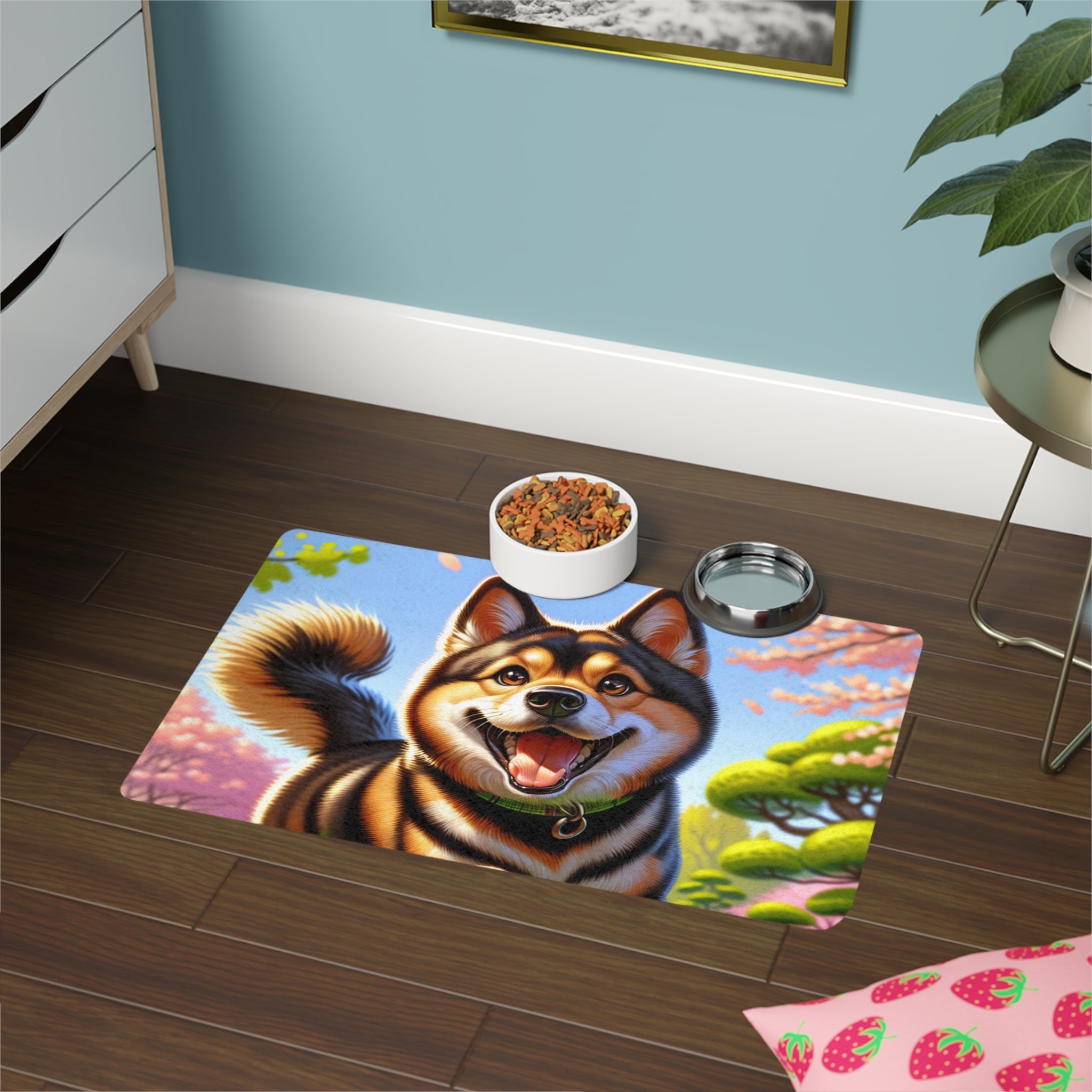 Non-Slip Pet Food Mat – Waterproof Feeding Mat for Dogs