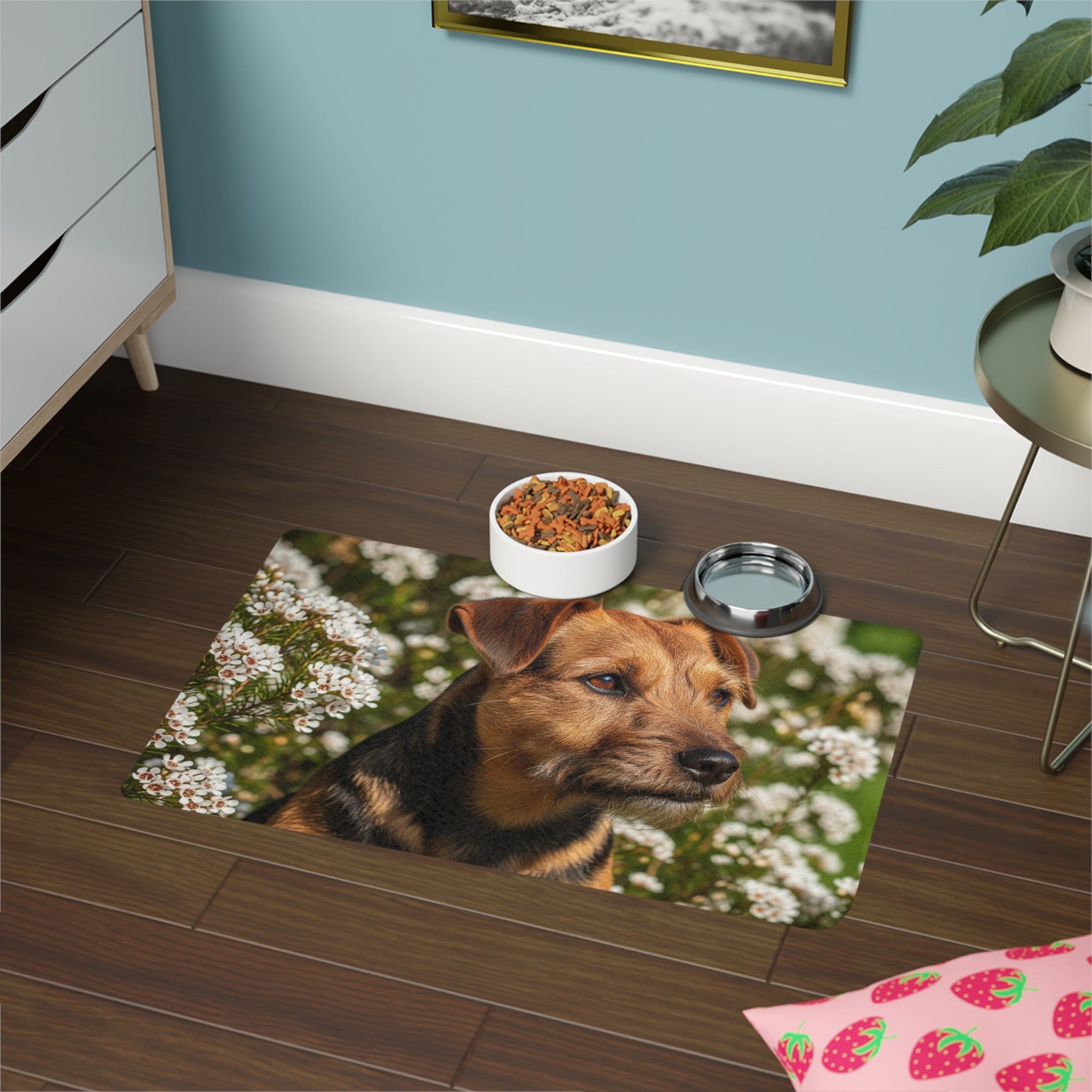 Non-Slip Pet Food Mat – Waterproof Feeding Mat for Dogs