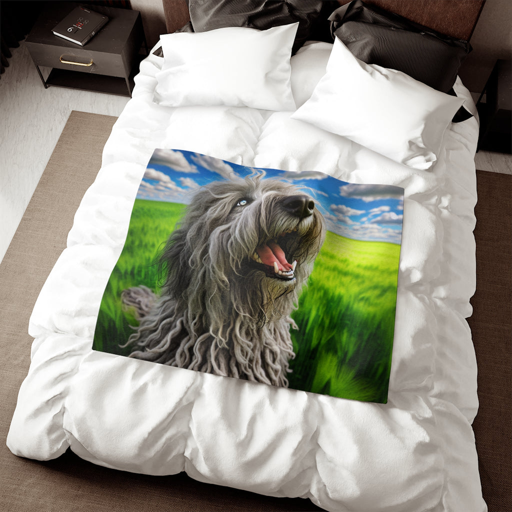 Sweatshirt Blanket – Plush Fleece Throw, 2 Size Options