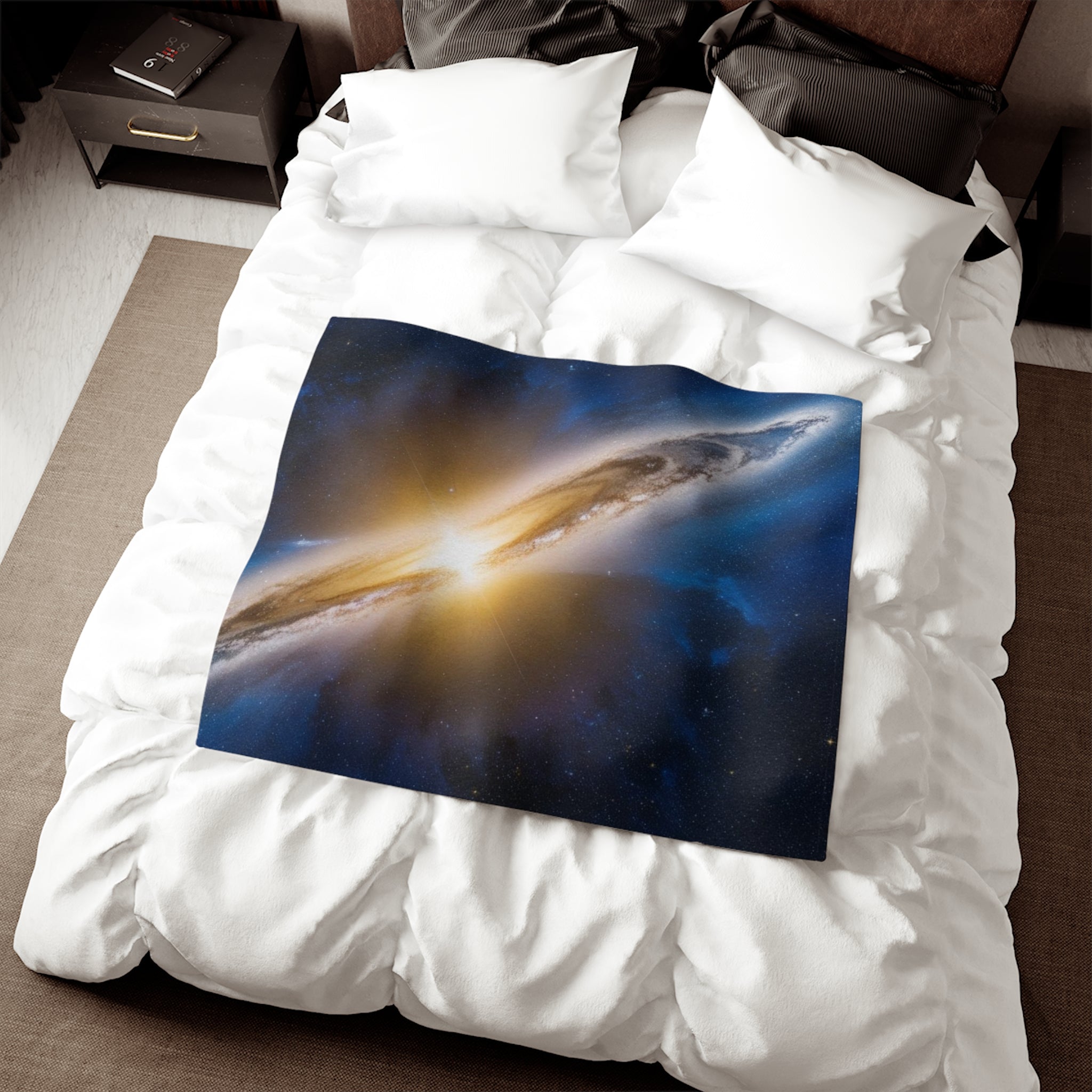Sweatshirt Blanket – Plush Fleece Throw, 2 Size Options