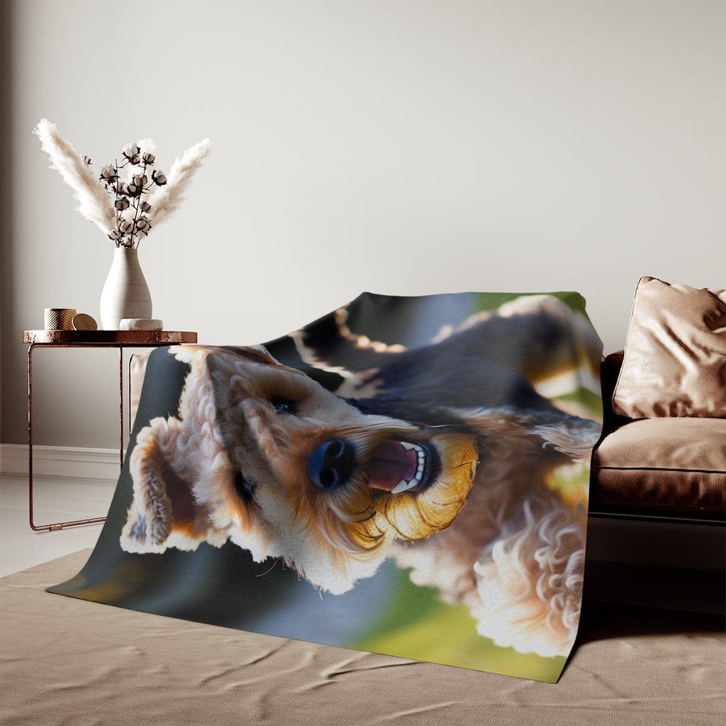 Sweatshirt Blanket – Plush Fleece Throw, 2 Size Options