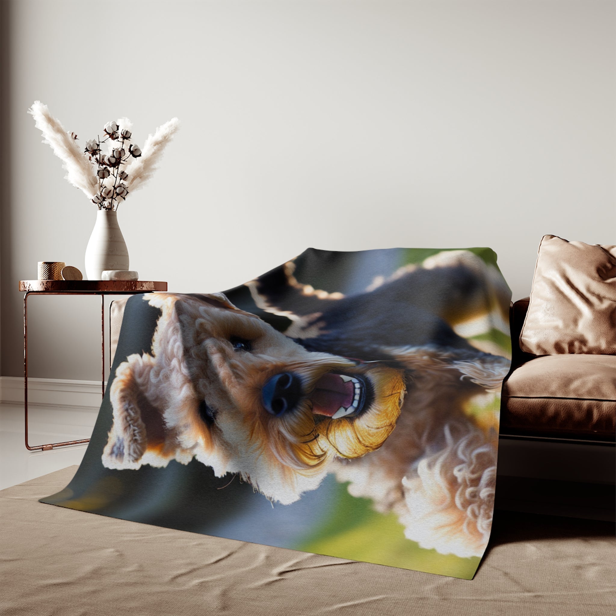 Sweatshirt Blanket – Plush Fleece Throw, 2 Size Options
