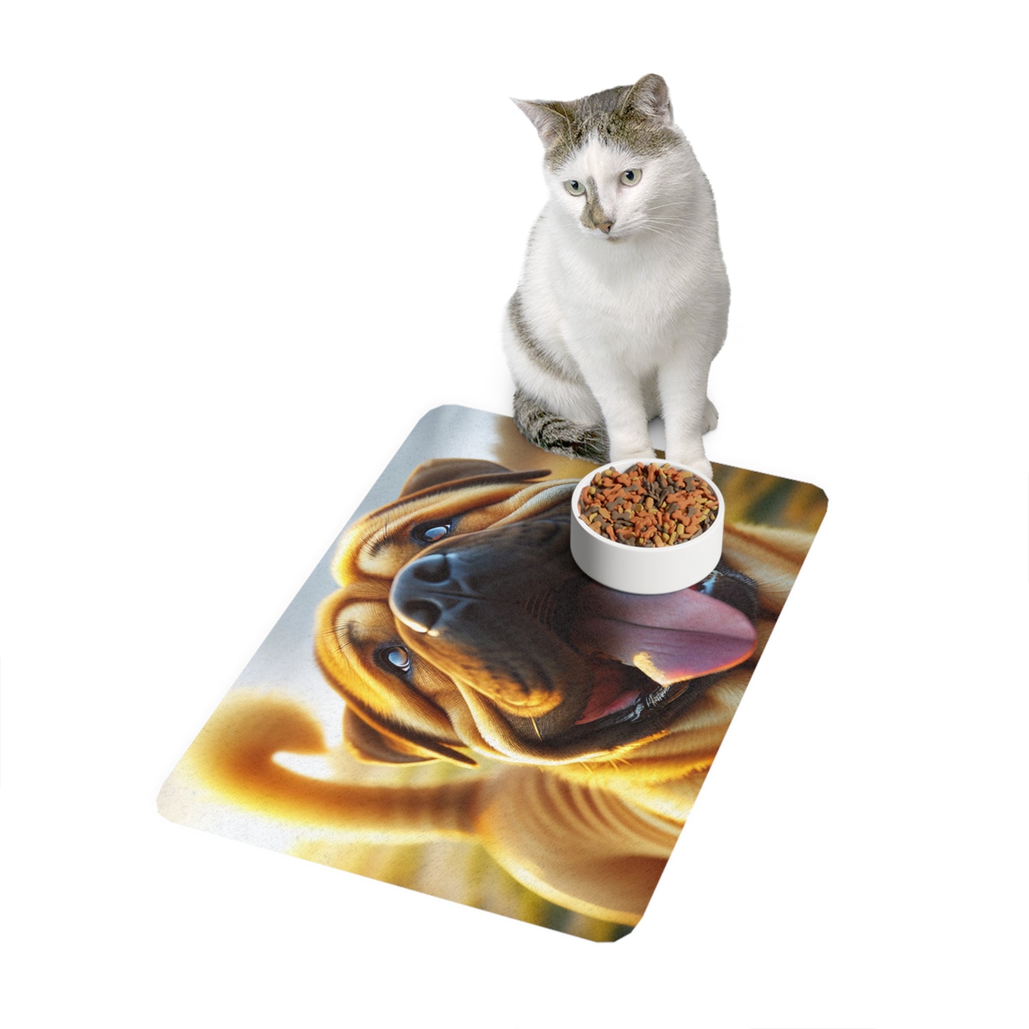 Non-Slip Pet Food Mat – Waterproof Feeding Mat for Dogs