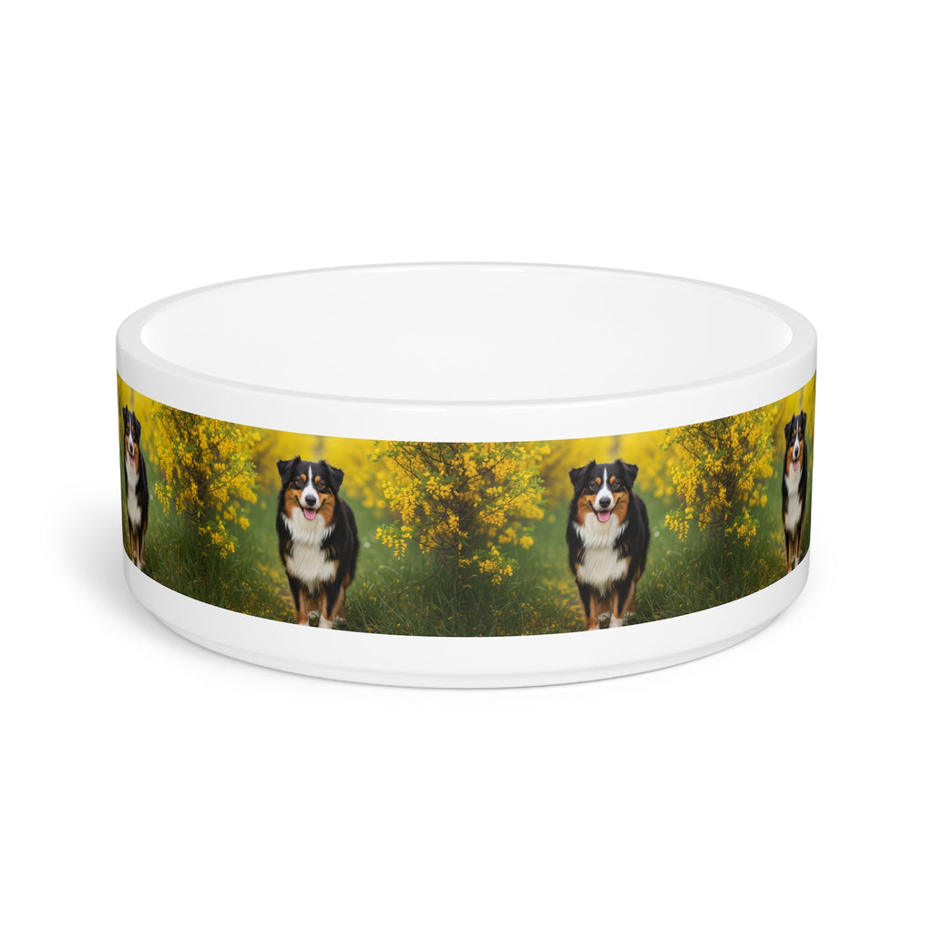 Ceramic Pet Bowl – 16 oz Dog Feeding Bowl