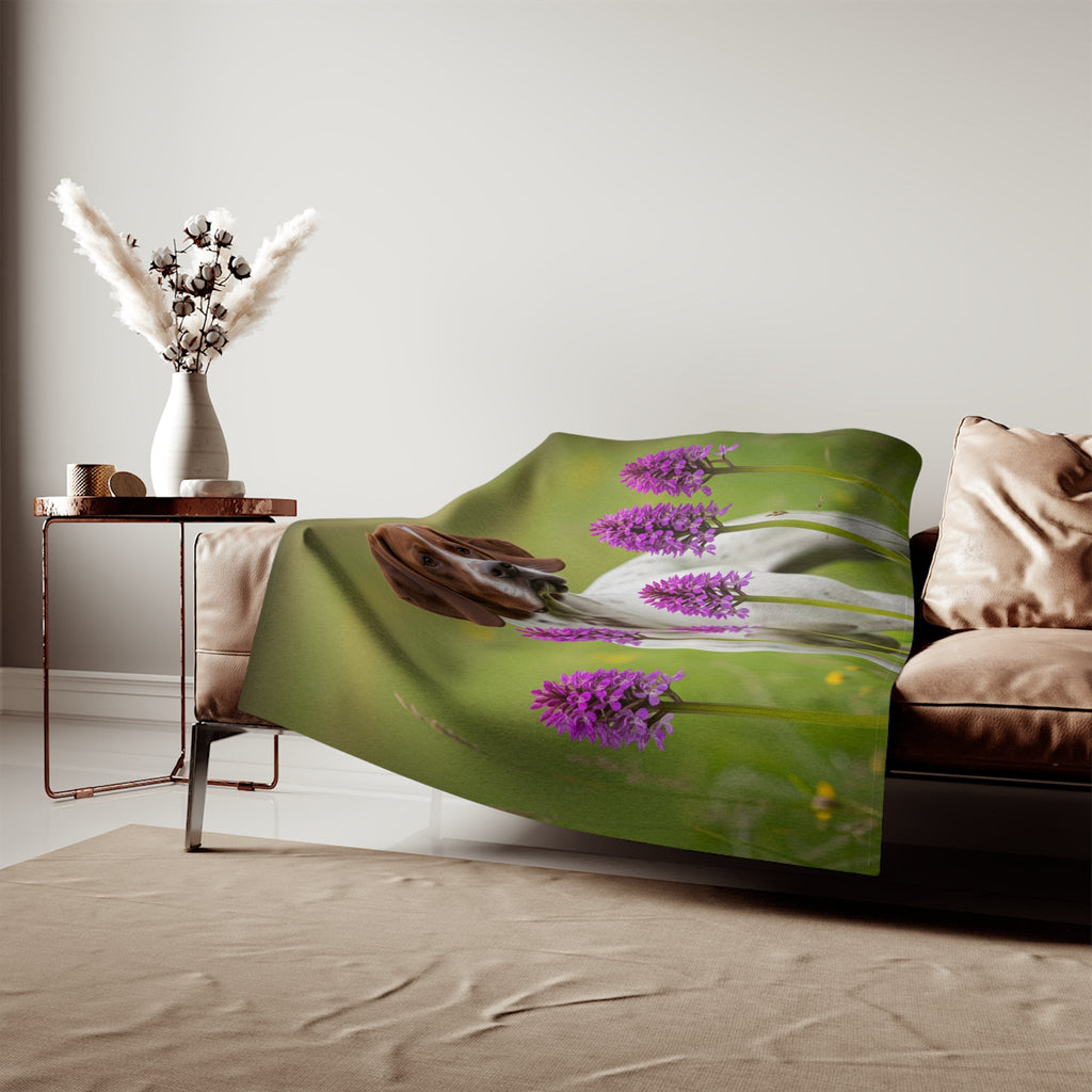 Sweatshirt Blanket – Plush Fleece Throw, 2 Size Options