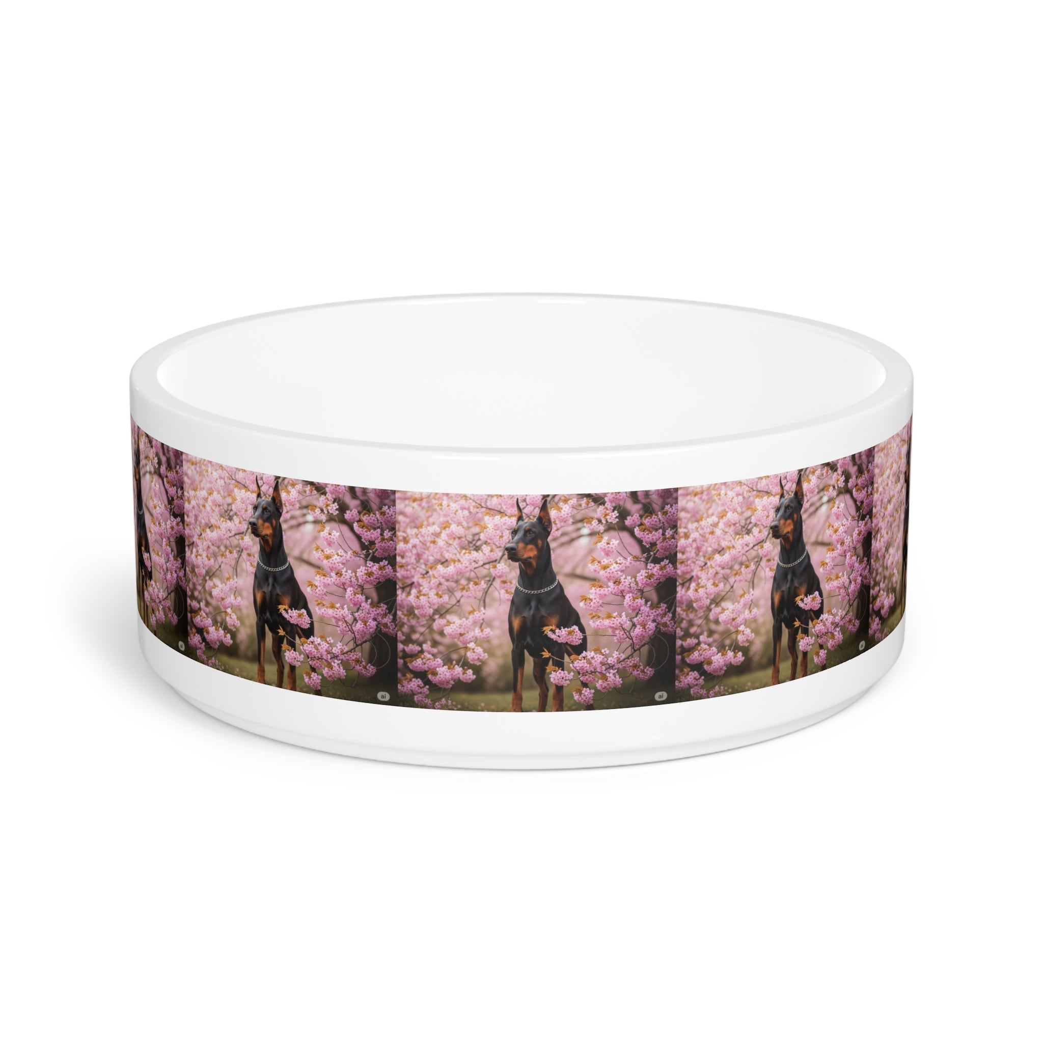 Ceramic Pet Bowl – 16 oz Dog Feeding Bowl