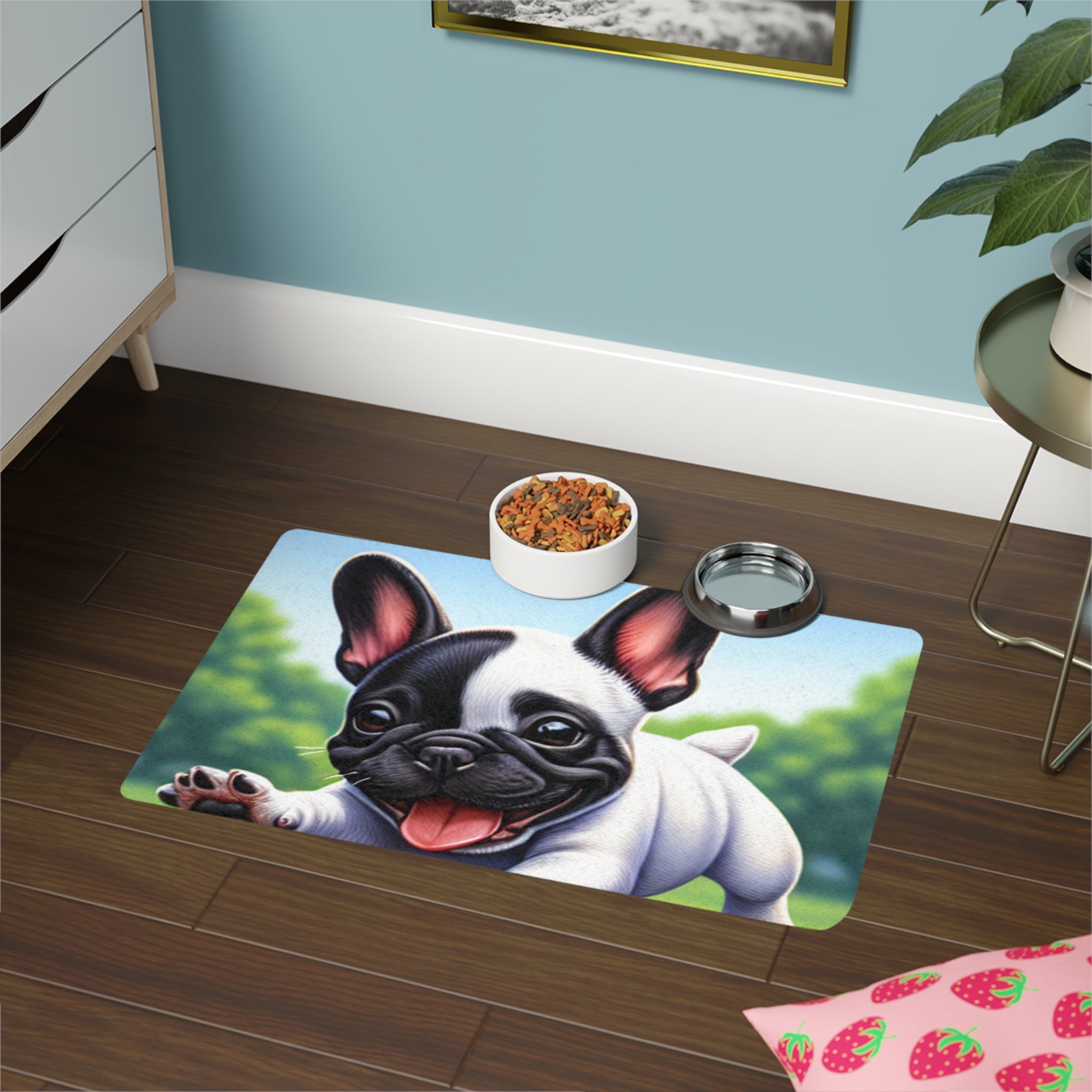 Non-Slip Pet Food Mat – Waterproof Feeding Mat for Dogs