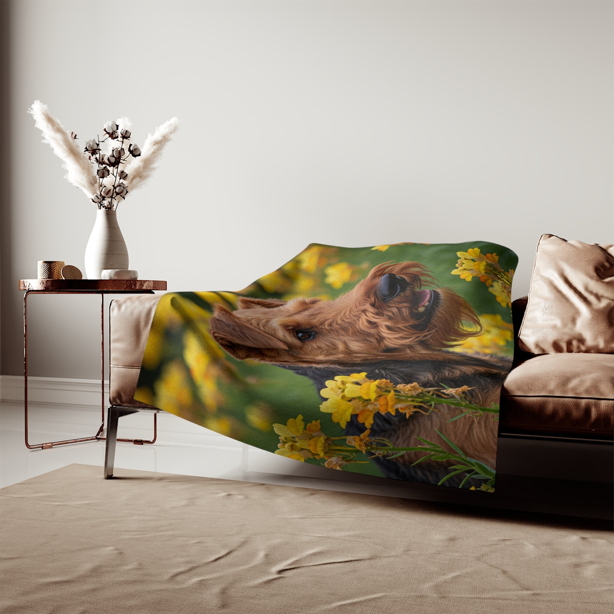 Sweatshirt Blanket – Plush Fleece Throw, 2 Size Options