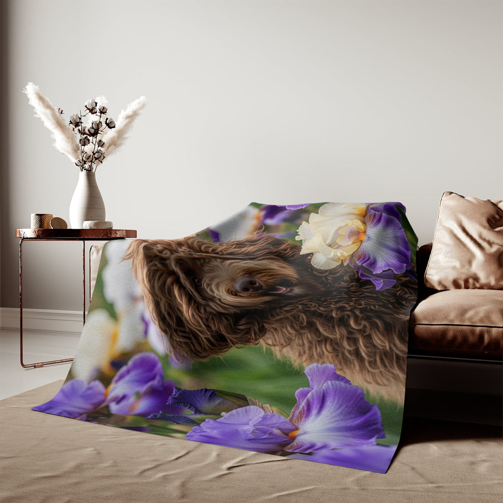 Sweatshirt Blanket – Plush Fleece Throw, 2 Size Options