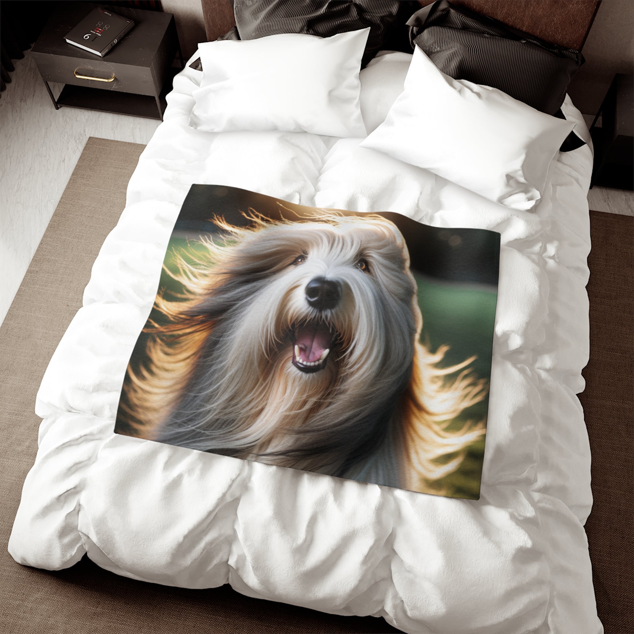 Sweatshirt Blanket – Plush Fleece Throw, 2 Size Options