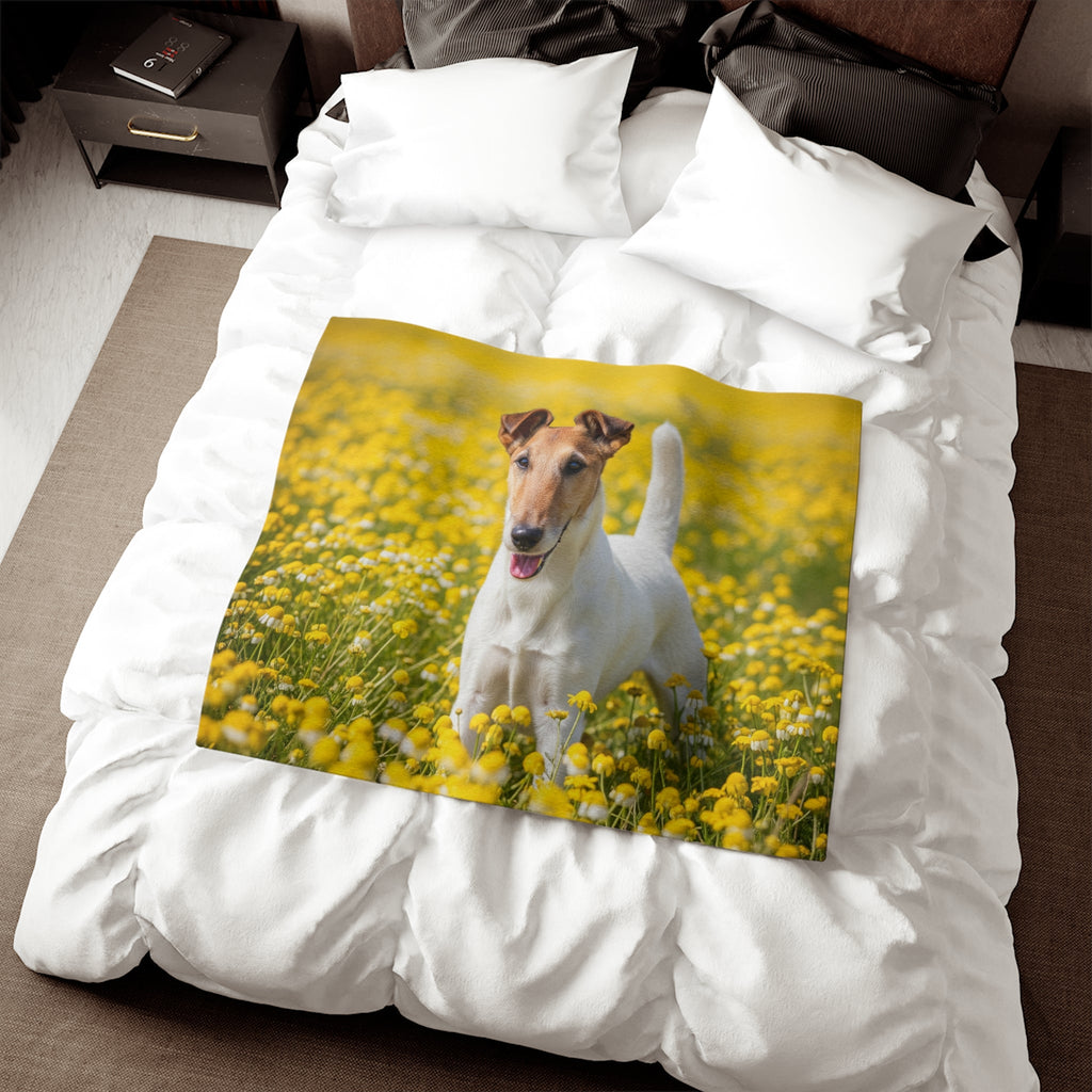 Sweatshirt Blanket – Plush Fleece Throw, 2 Size Options