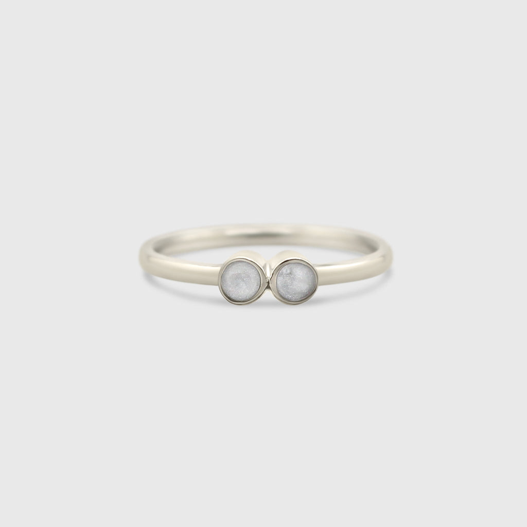 Dainty Two Stone Ring
