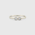 Dainty Two Stone Ring