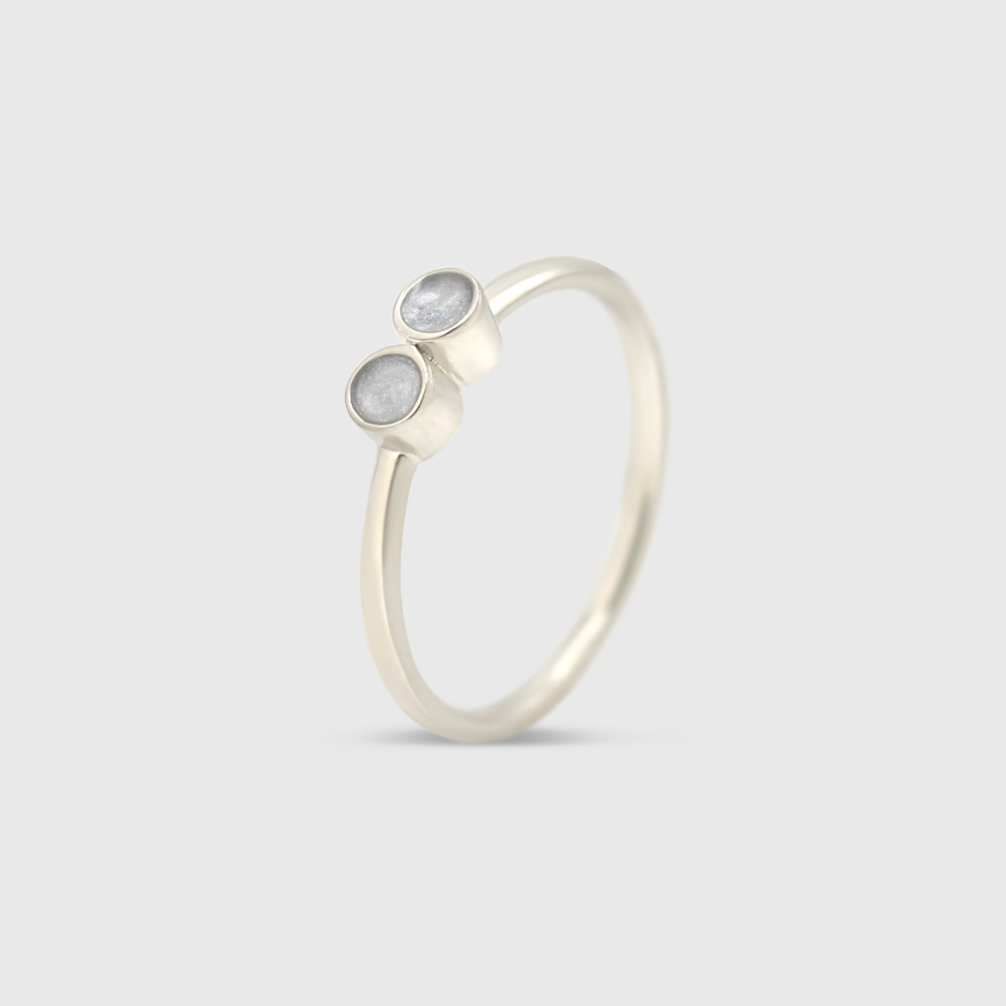 Dainty Two Stone Ring