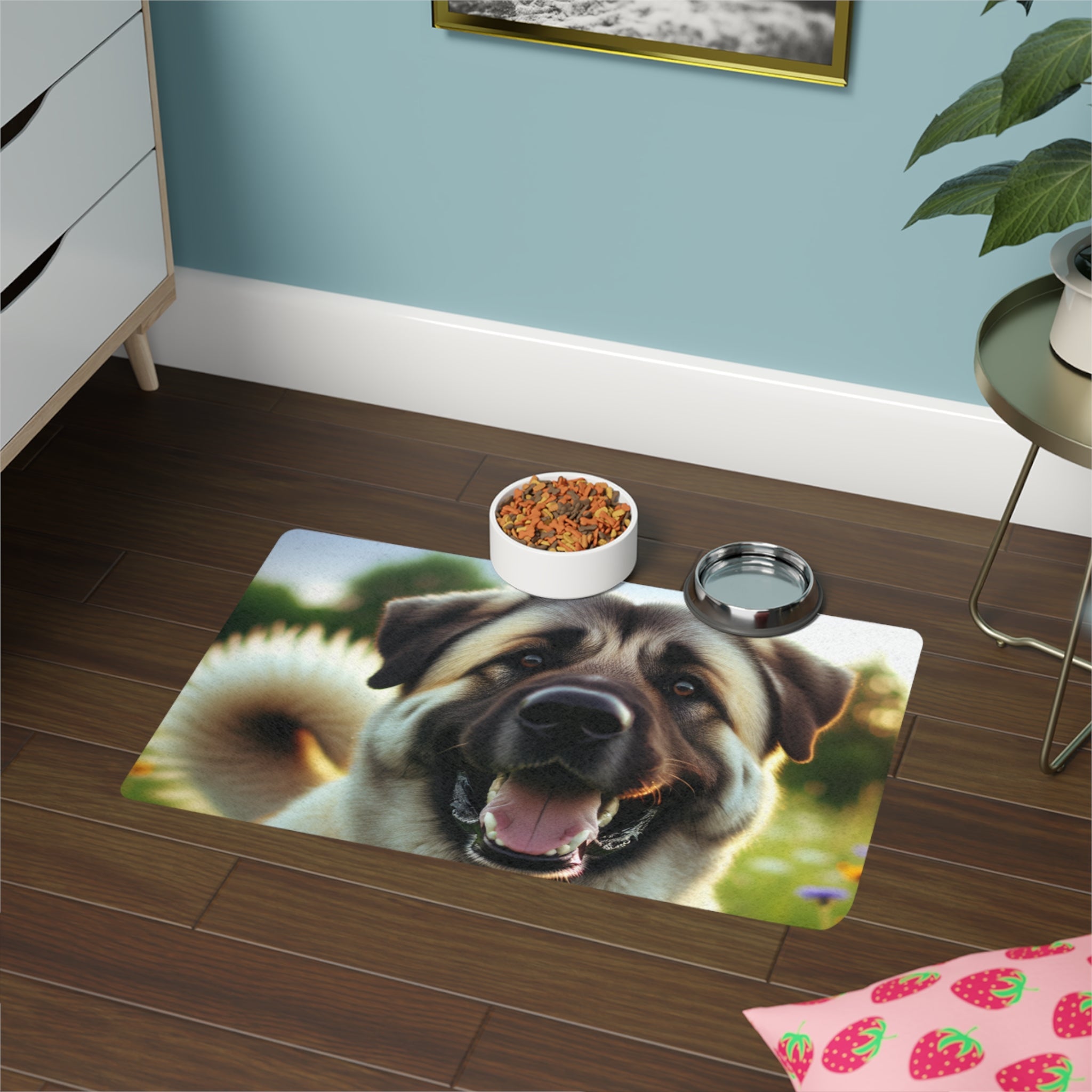 Non-Slip Pet Food Mat – Waterproof Feeding Mat for Dogs