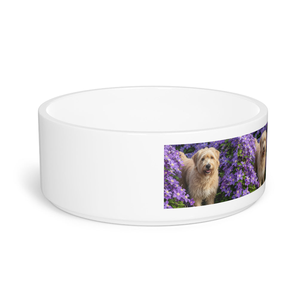 Ceramic Pet Bowl – 16 oz Dog Feeding Bowl
