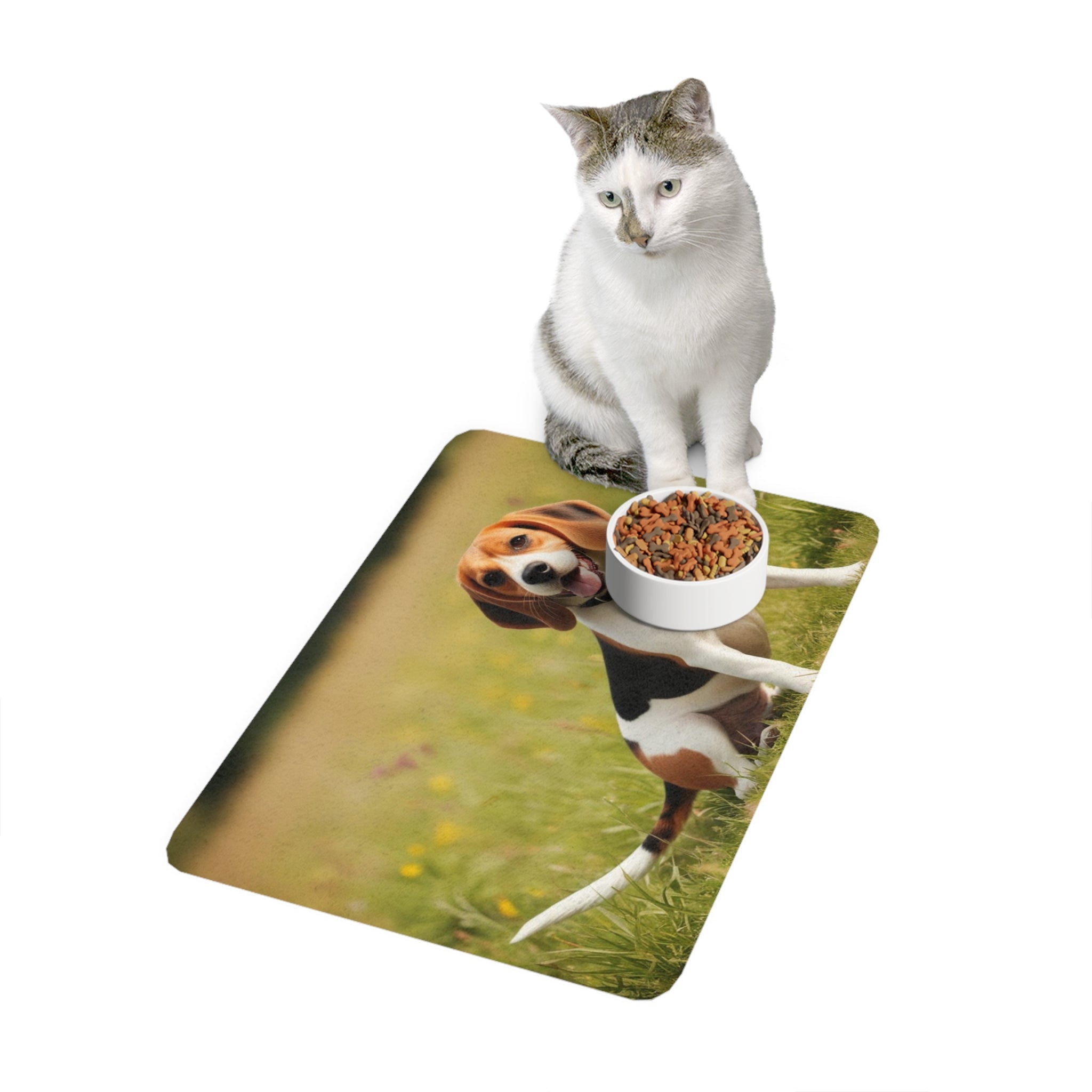 Non-Slip Pet Food Mat – Waterproof Feeding Mat for Dogs