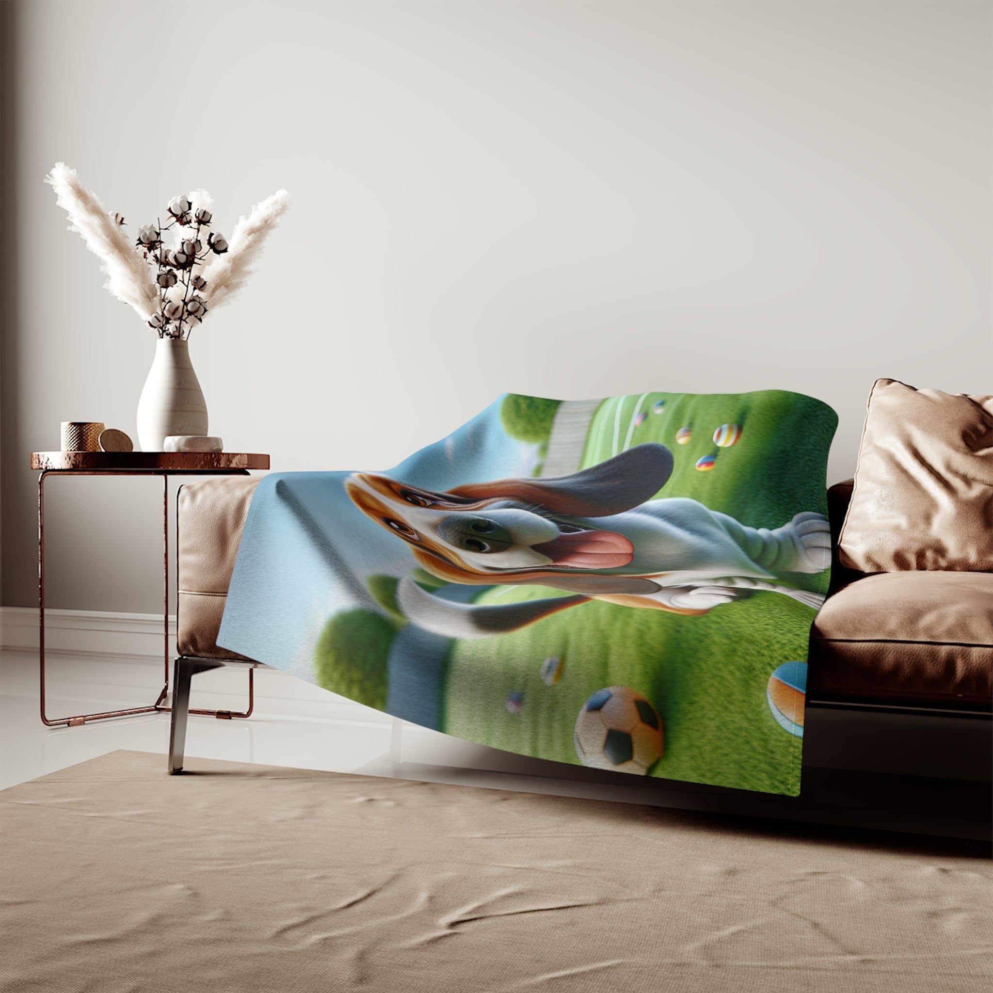 Sweatshirt Blanket – Plush Fleece Throw, 2 Size Options