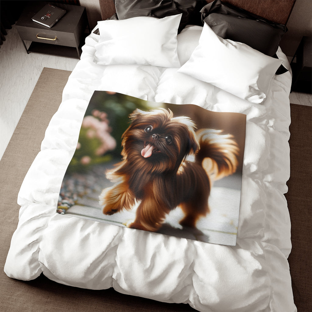 Sweatshirt Blanket – Plush Fleece Throw, 2 Size Options