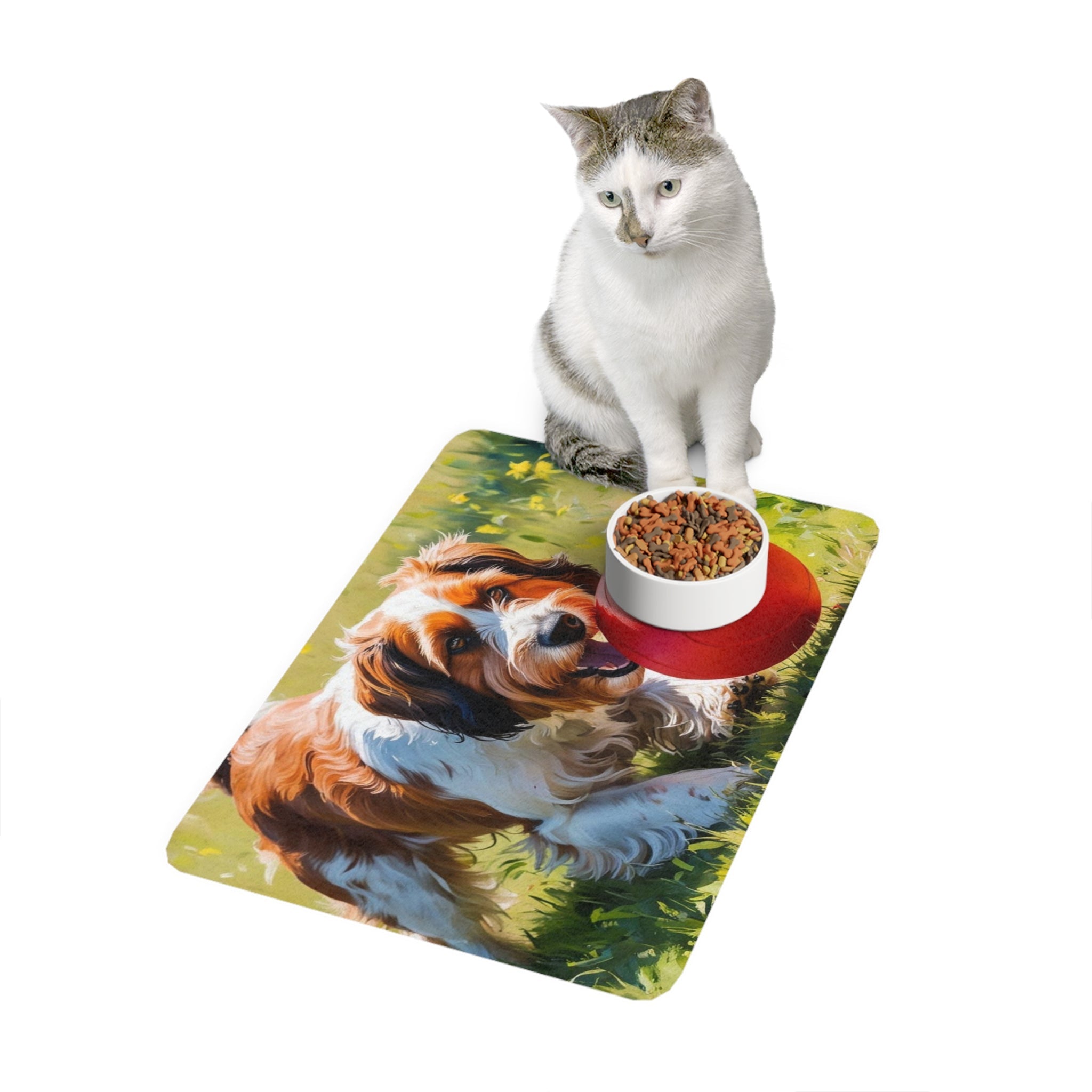 Non-Slip Pet Food Mat – Waterproof Feeding Mat for Dogs