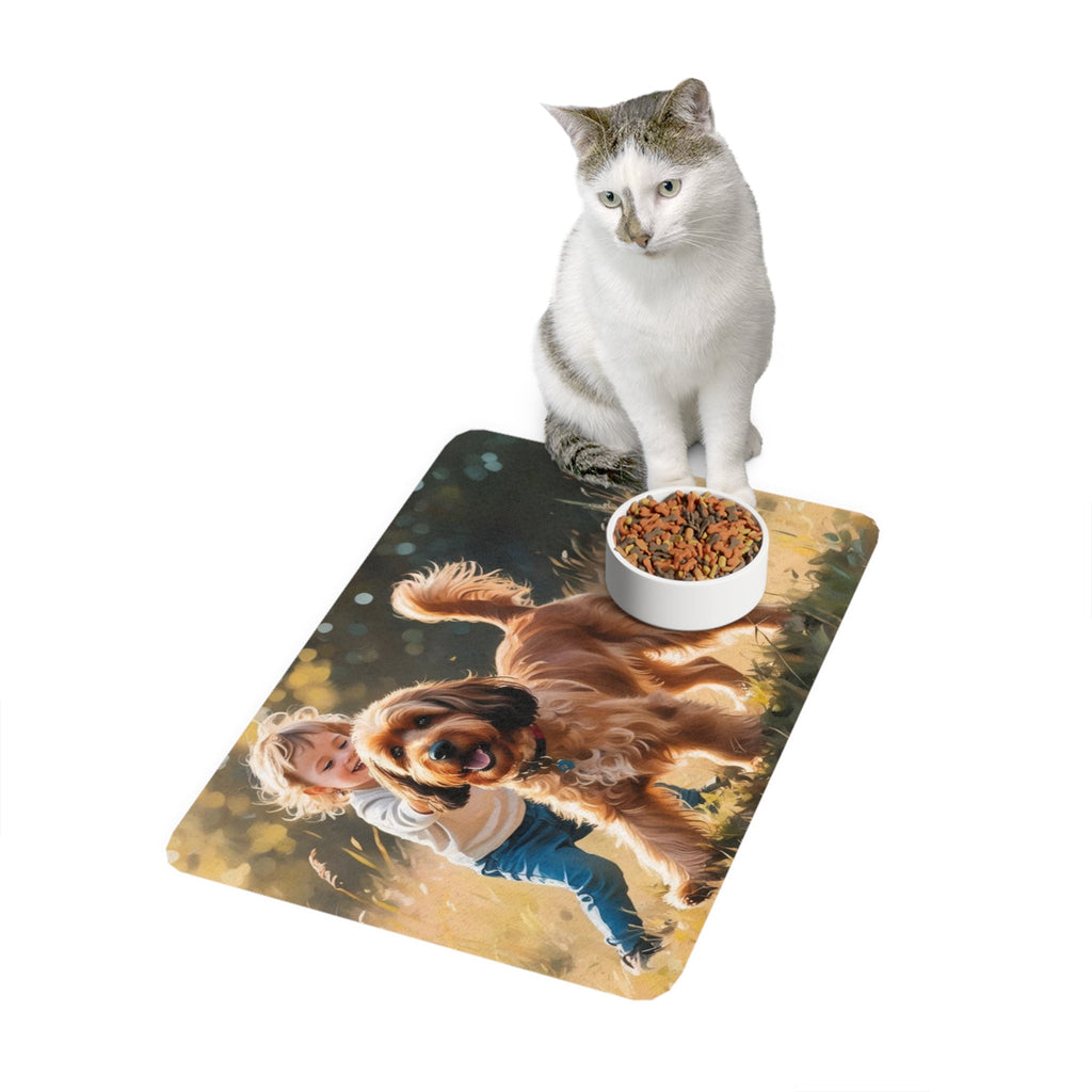 Non-Slip Pet Food Mat – Waterproof Feeding Mat for Dogs