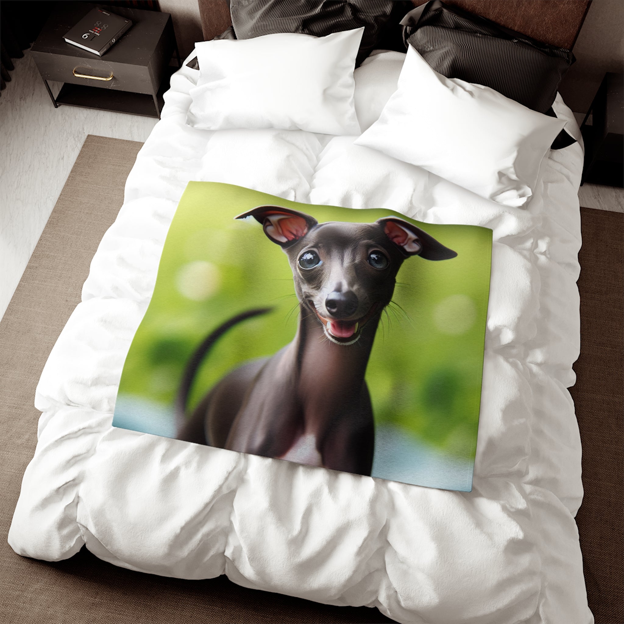 Sweatshirt Blanket – Plush Fleece Throw, 2 Size Options