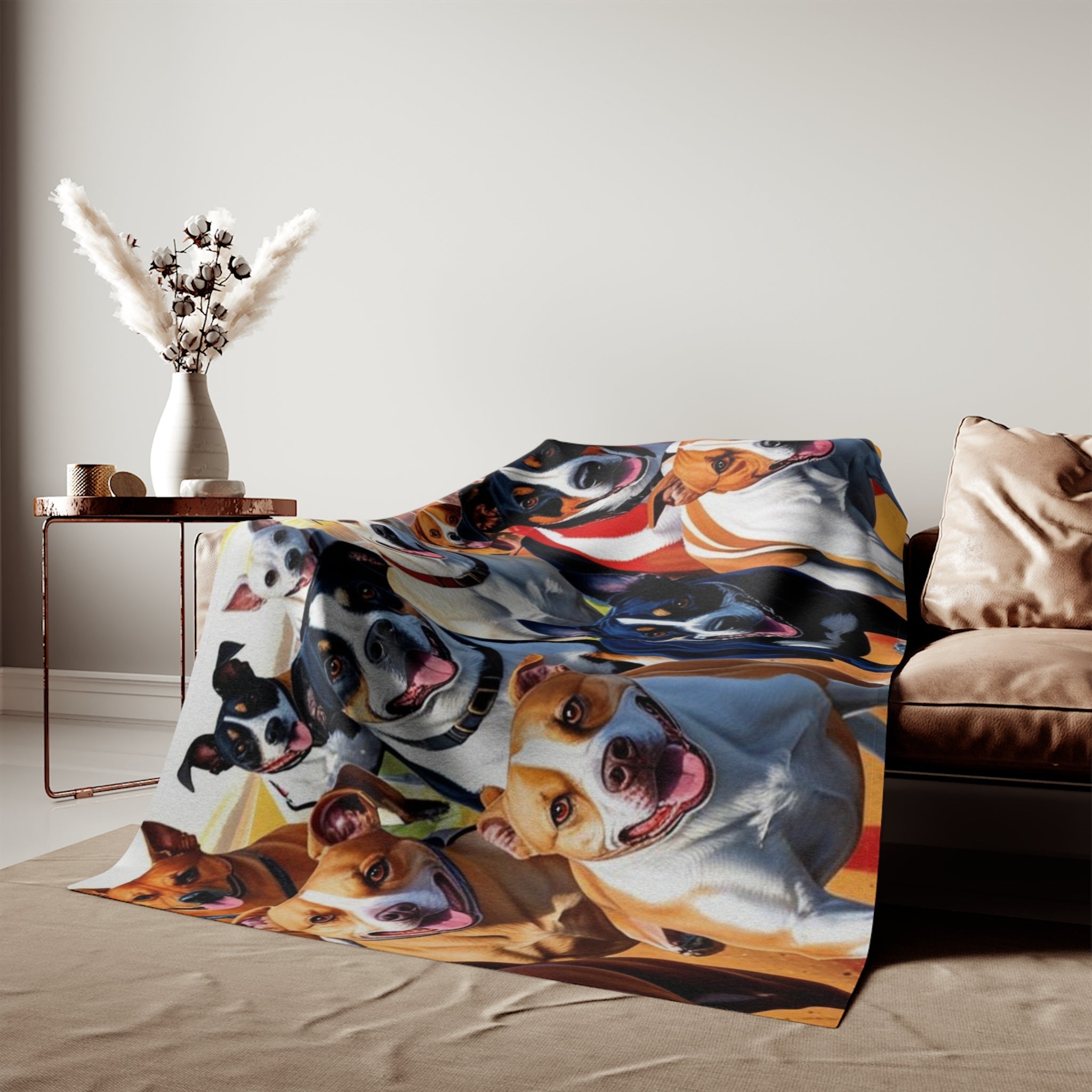 Sweatshirt Blanket – Plush Fleece Throw, 2 Size Options