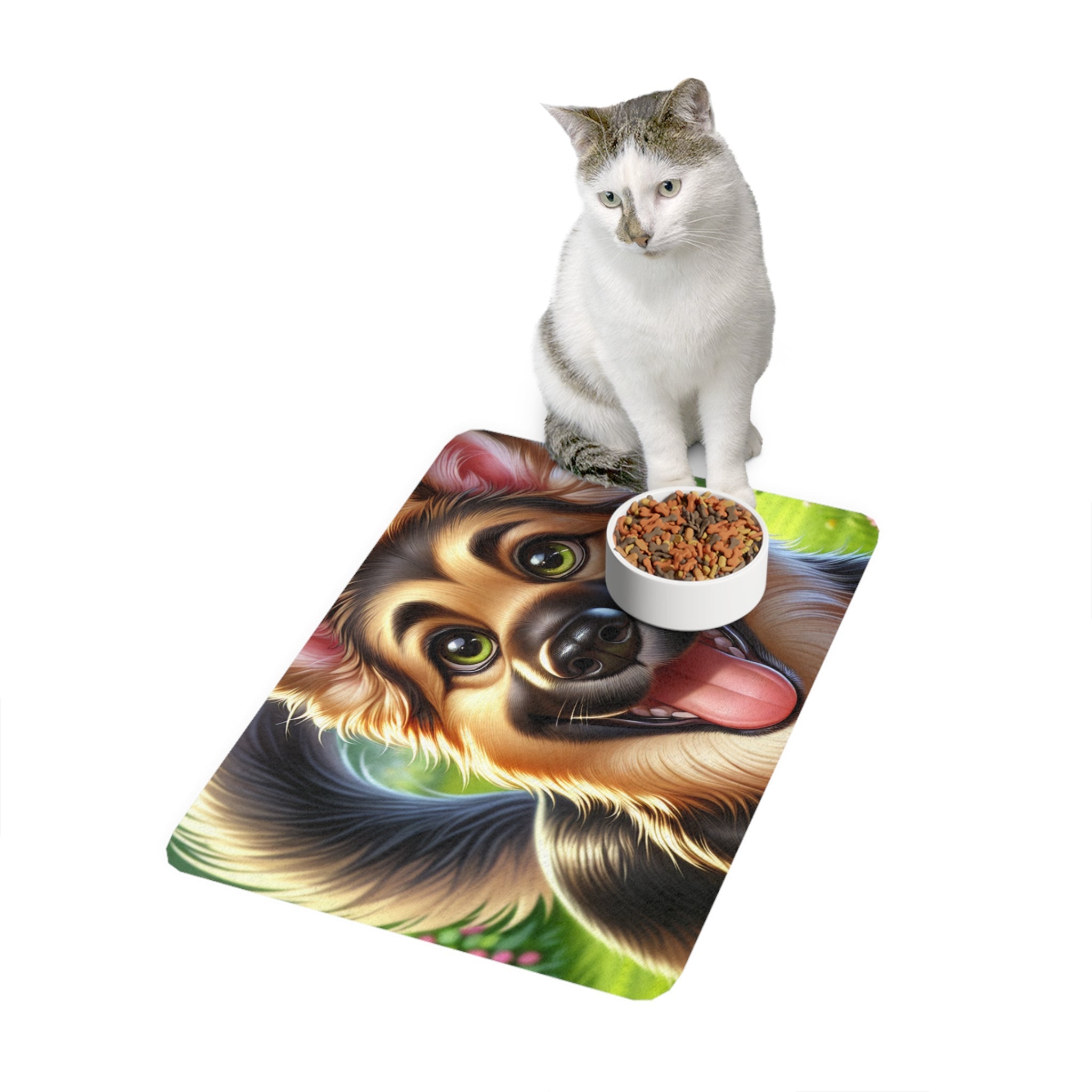 Non-Slip Pet Food Mat – Waterproof Feeding Mat for Dogs
