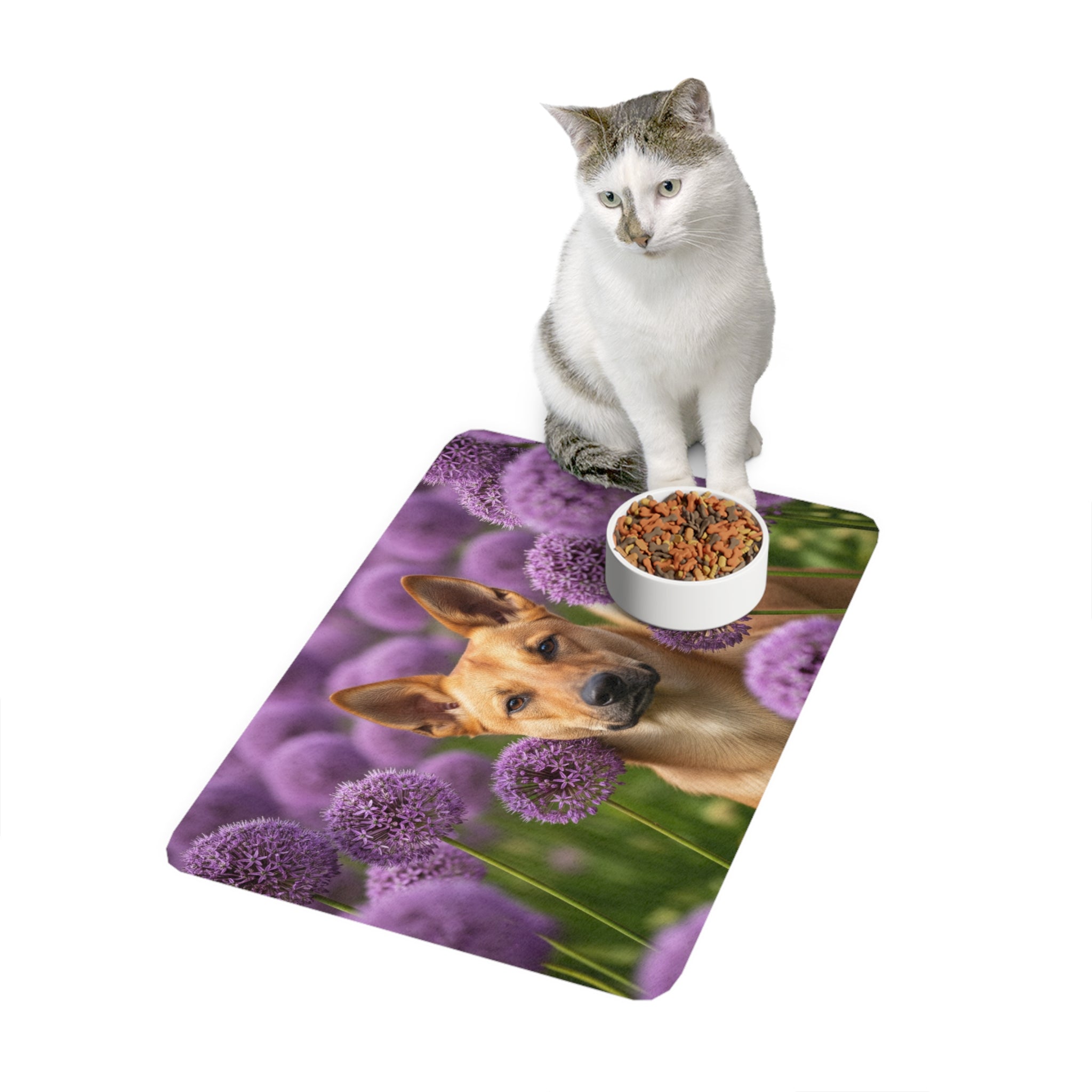 Non-Slip Pet Food Mat – Waterproof Feeding Mat for Dogs