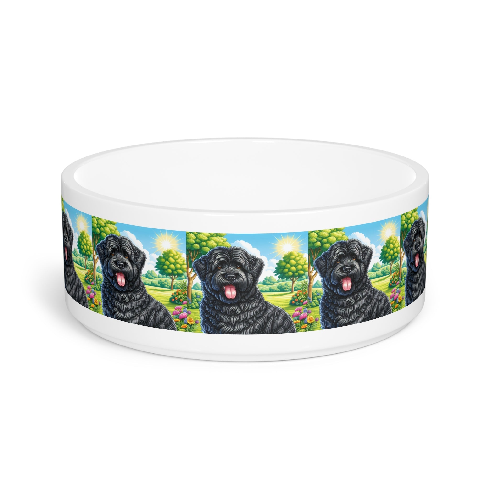 Ceramic Pet Bowl – 16 oz Dog Feeding Bowl