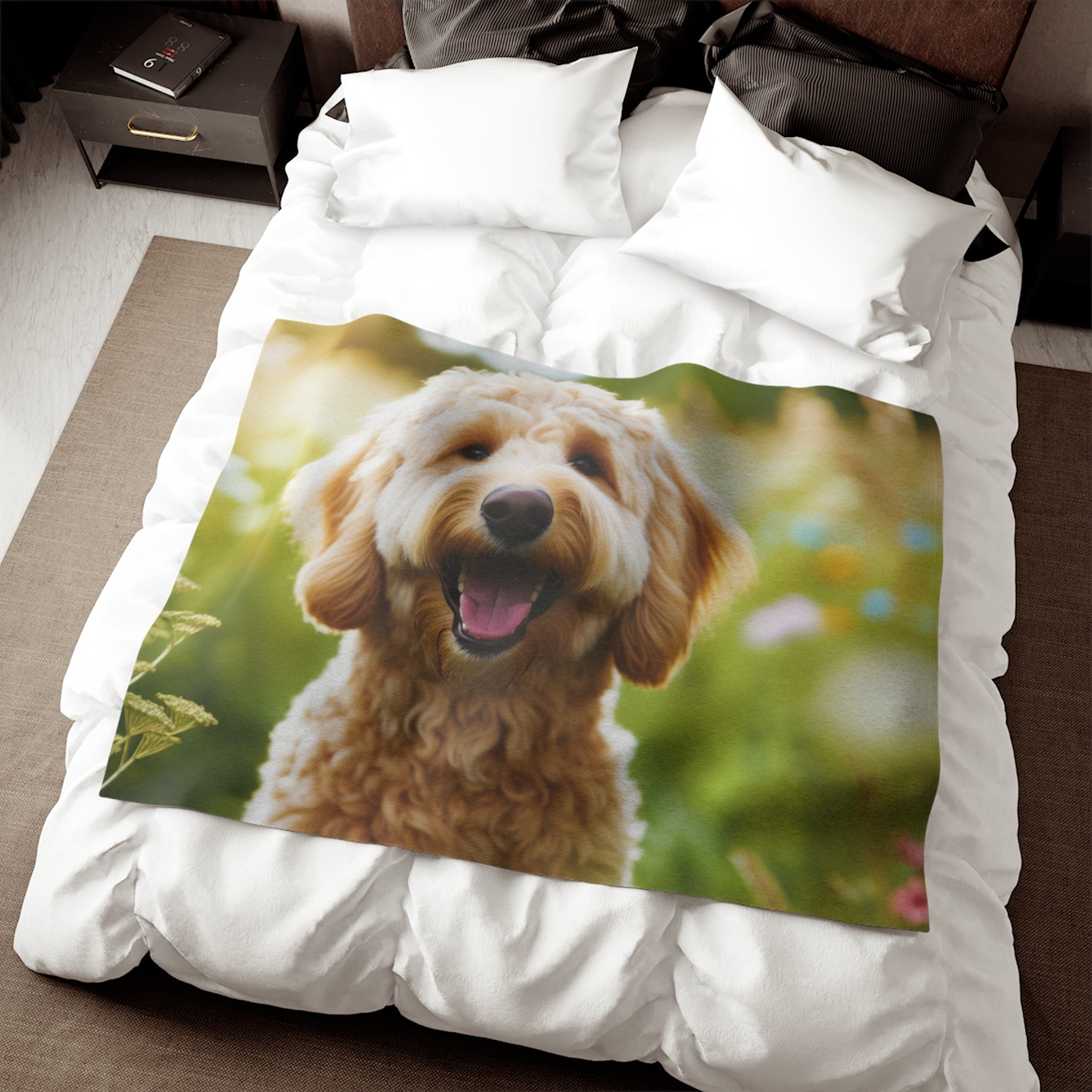 Sweatshirt Blanket – Plush Fleece Throw, 2 Size Options