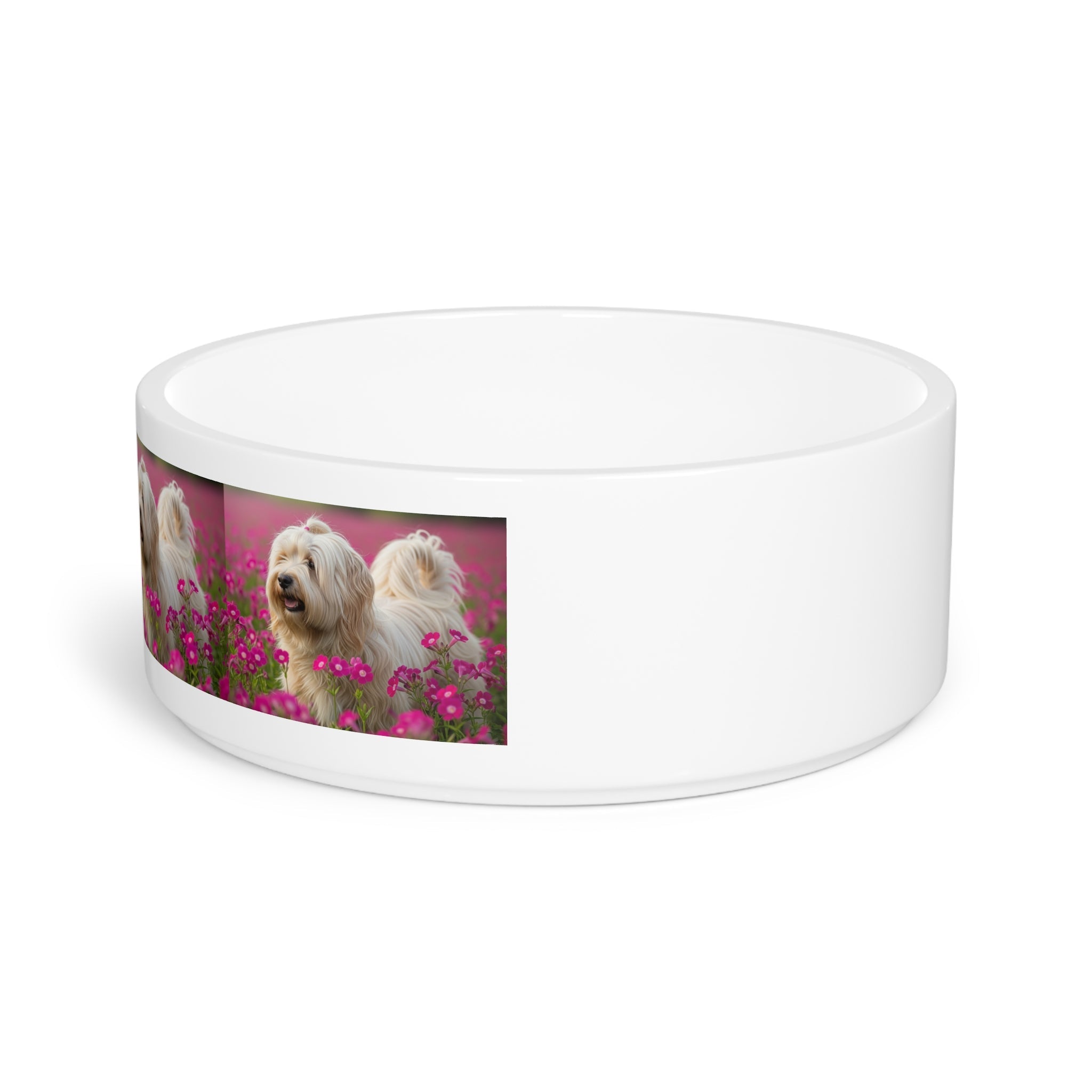 Ceramic Pet Bowl – 16 oz Dog Feeding Bowl