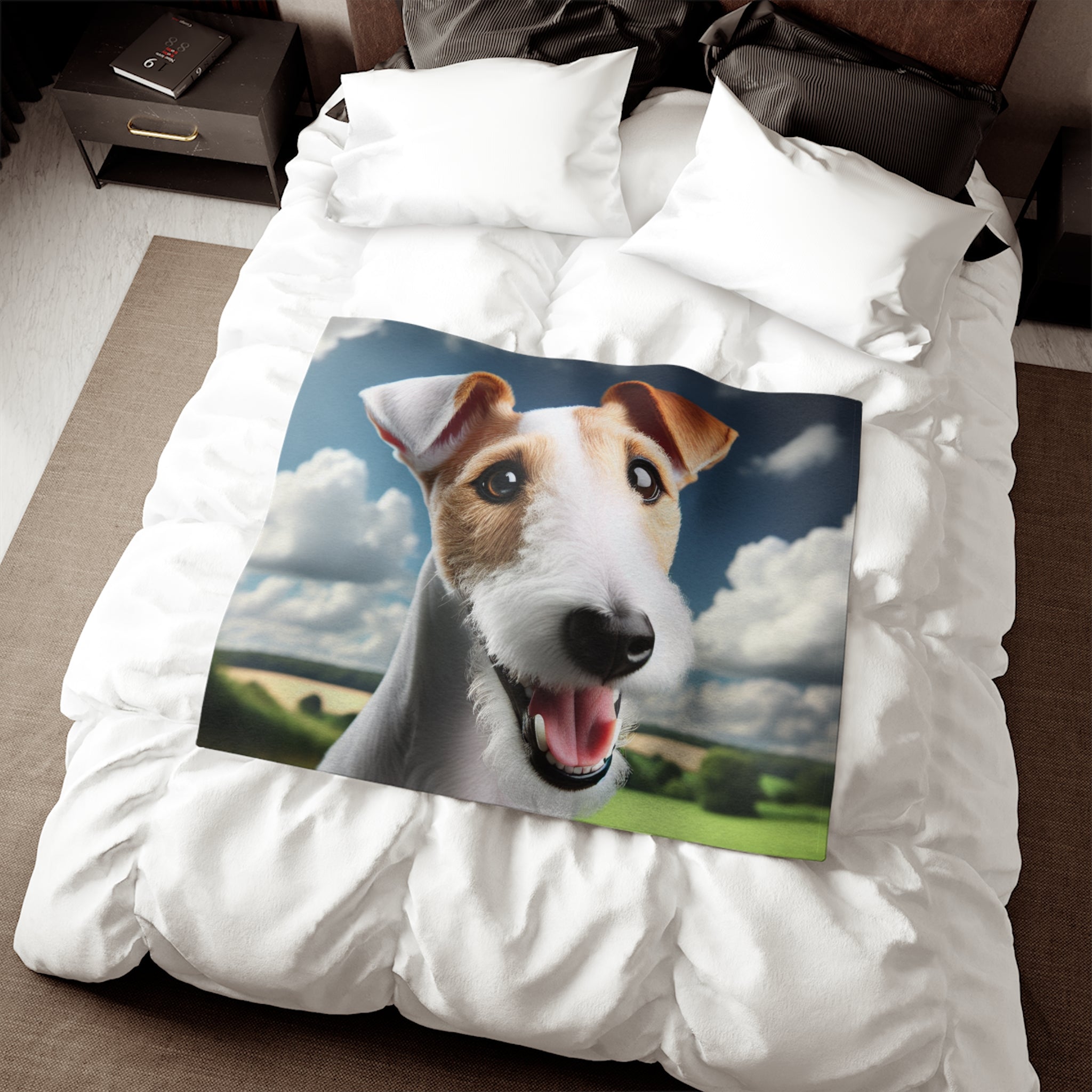 Sweatshirt Blanket – Plush Fleece Throw, 2 Size Options