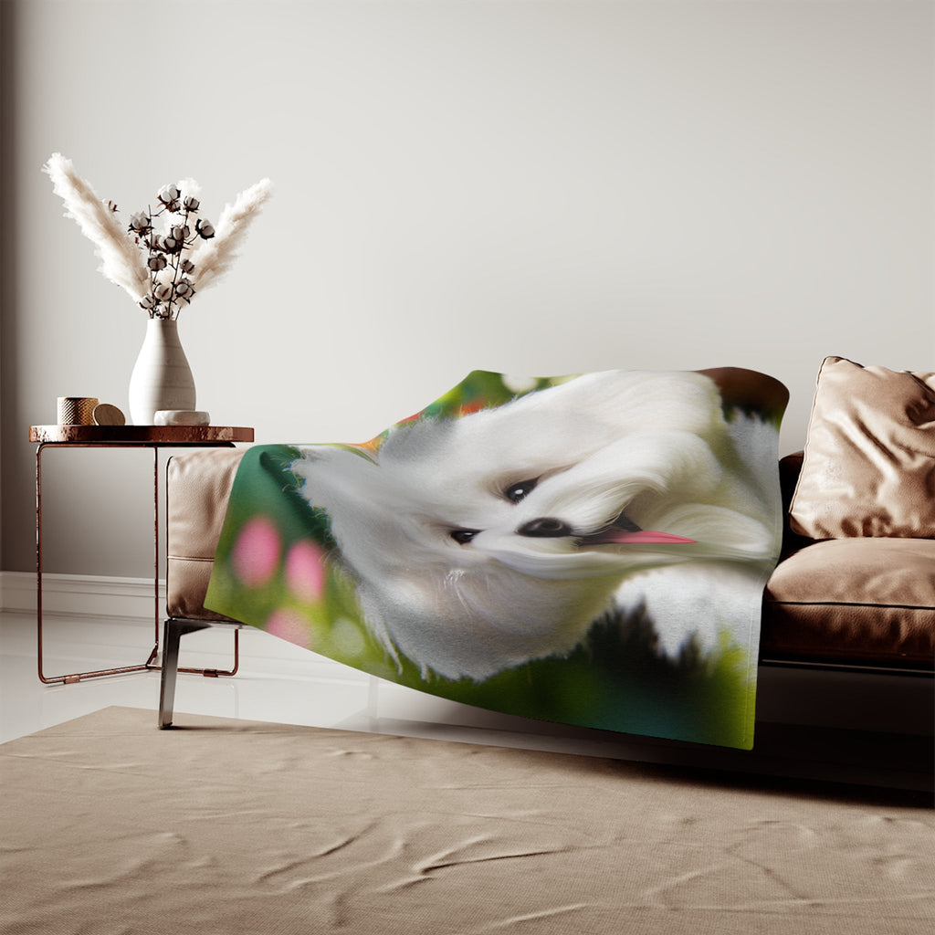 Sweatshirt Blanket – Plush Fleece Throw, 2 Size Options