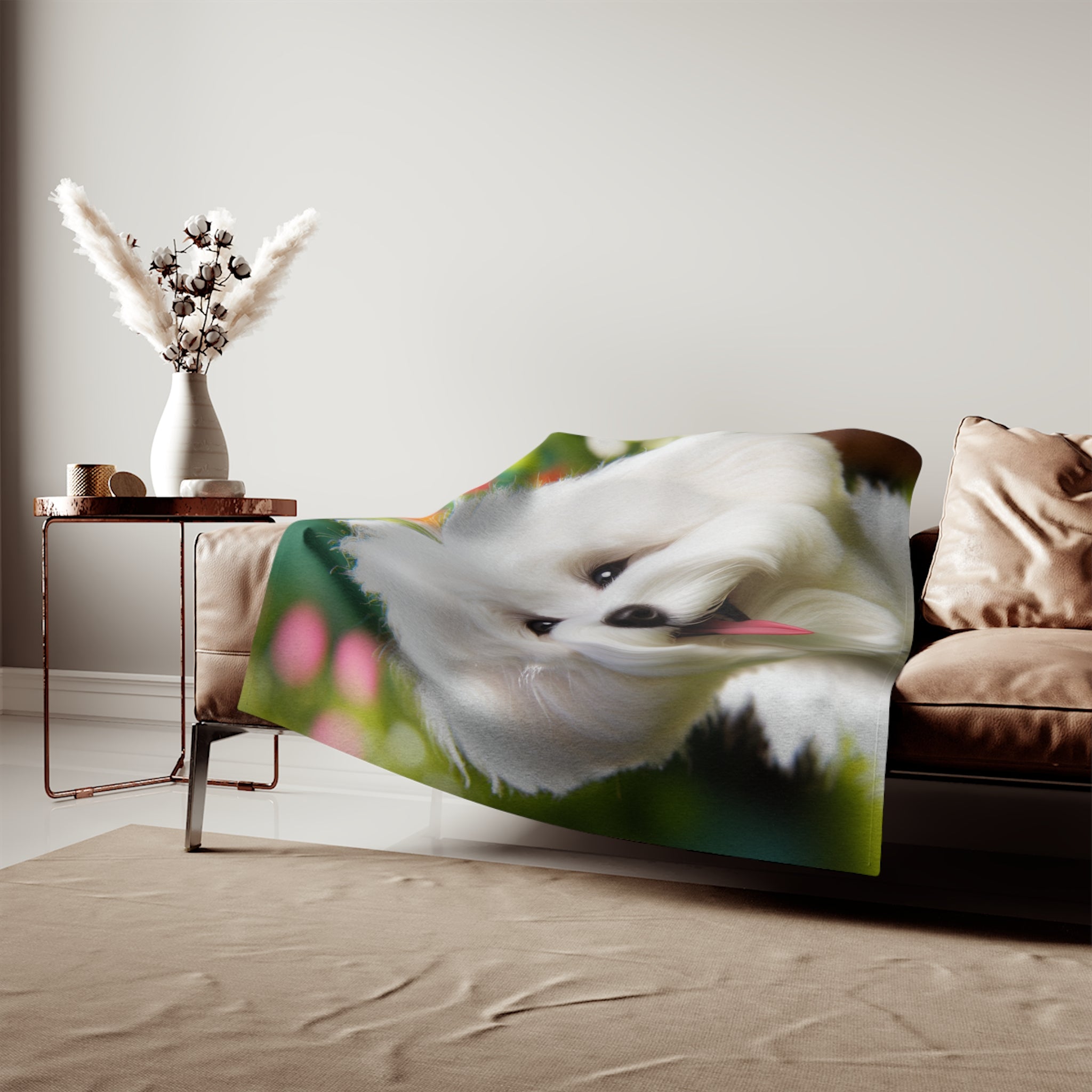 Sweatshirt Blanket – Plush Fleece Throw, 2 Size Options