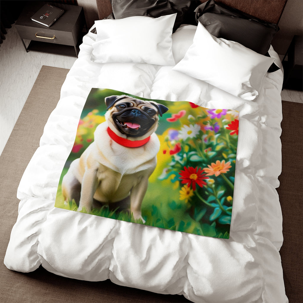 Sweatshirt Blanket – Plush Fleece Throw, 2 Size Options