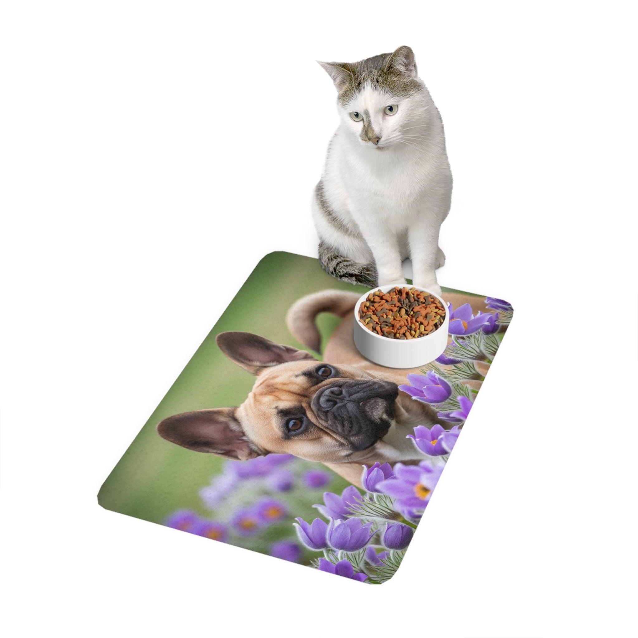 Non-Slip Pet Food Mat – Waterproof Feeding Mat for Dogs