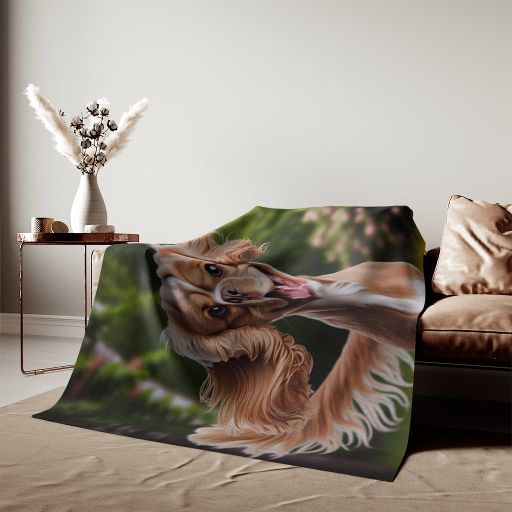 Sweatshirt Blanket – Plush Fleece Throw, 2 Size Options