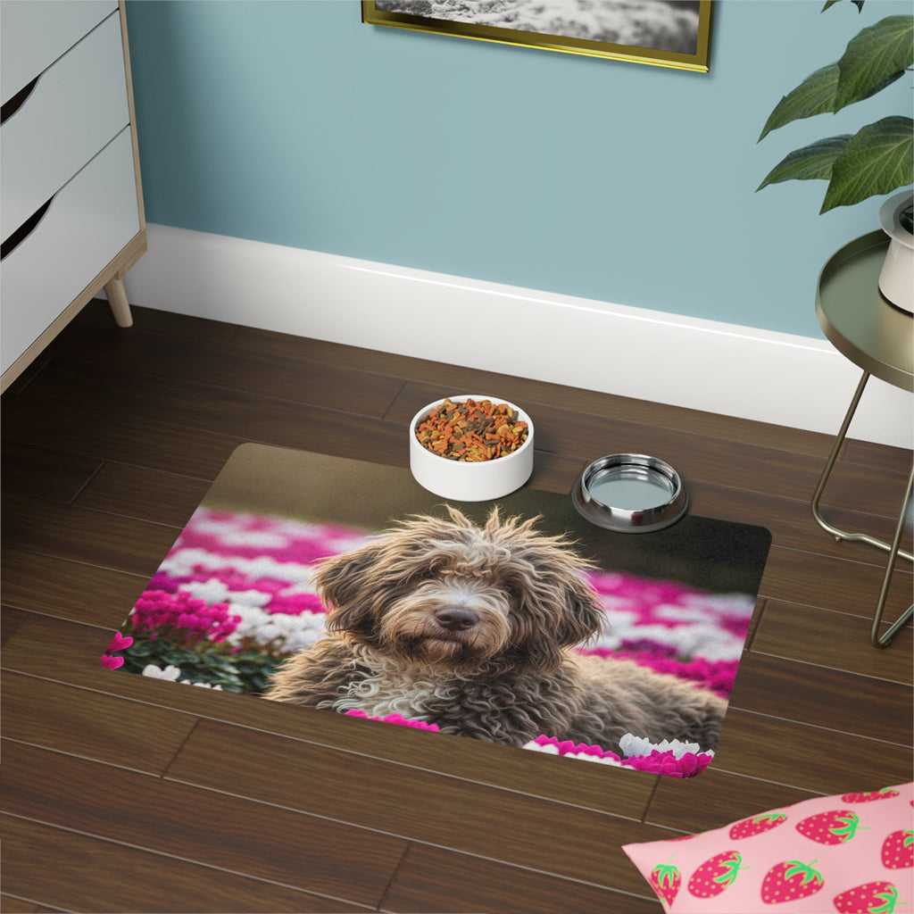 Non-Slip Pet Food Mat – Waterproof Feeding Mat for Dogs