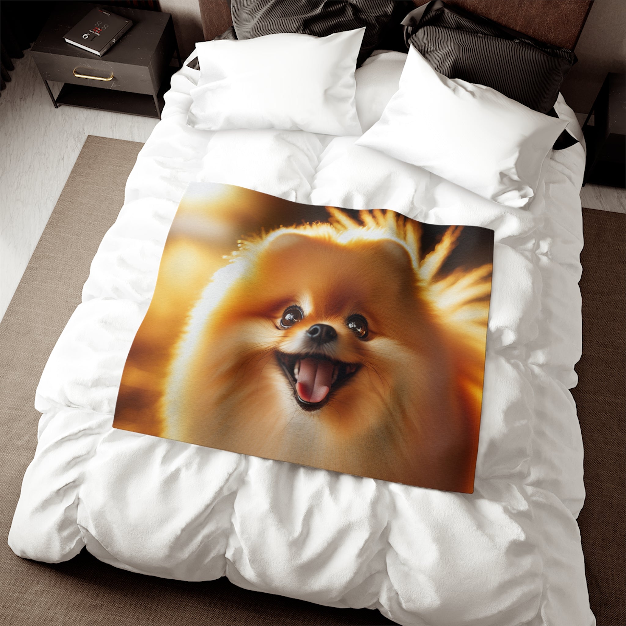 Sweatshirt Blanket – Plush Fleece Throw, 2 Size Options