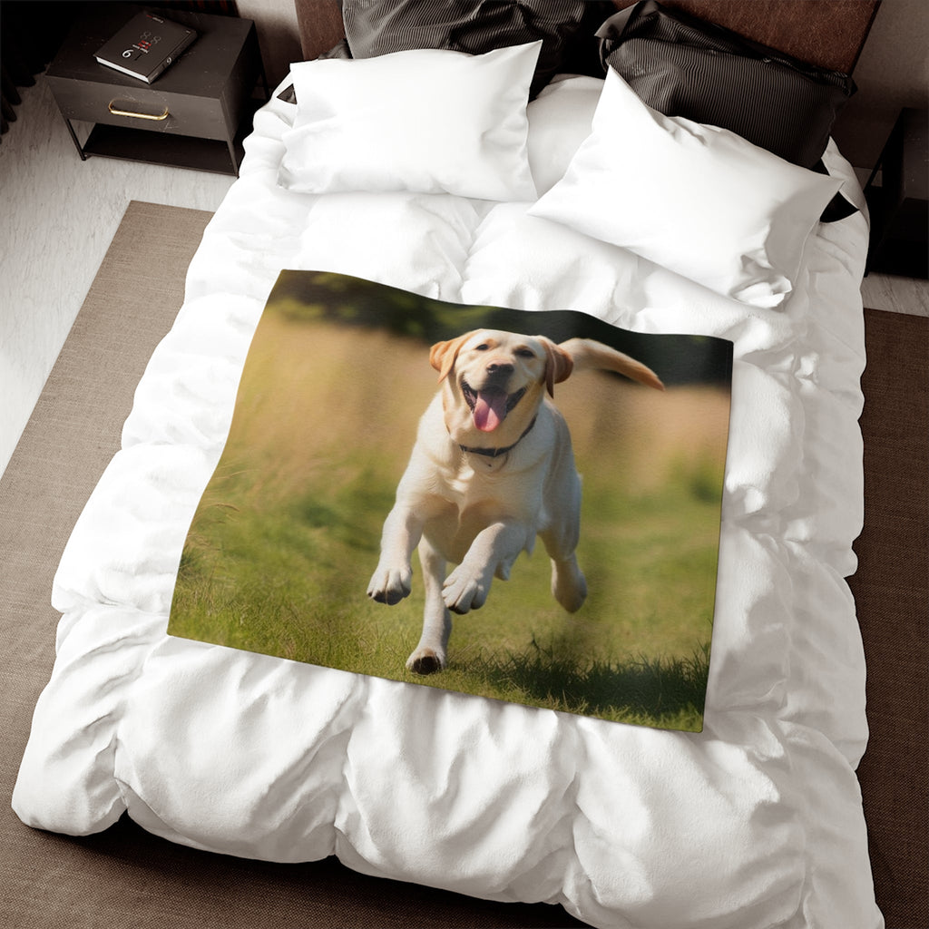 Sweatshirt Blanket – Plush Fleece Throw, 2 Size Options