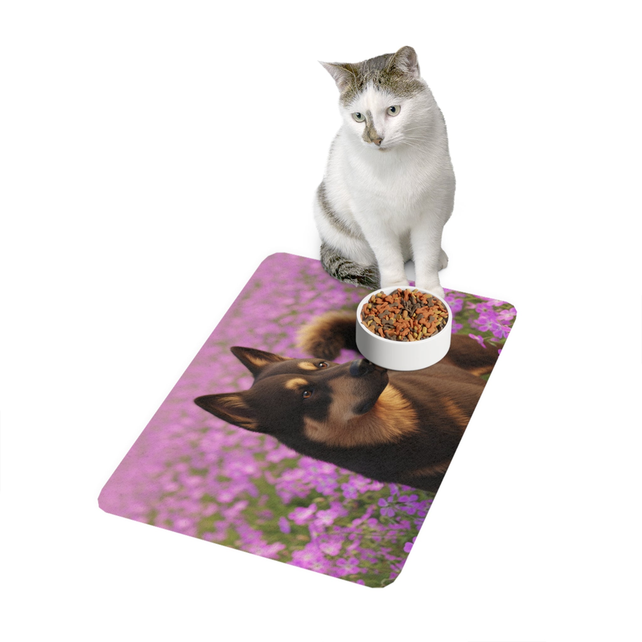 Non-Slip Pet Food Mat – Waterproof Feeding Mat for Dogs