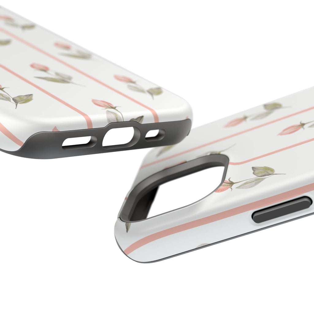 Customizable: Floral Impact-Resistant Phone Case, Chic Phone Cover