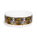 Ceramic Pet Bowl – 16 oz Dog Feeding Bowl