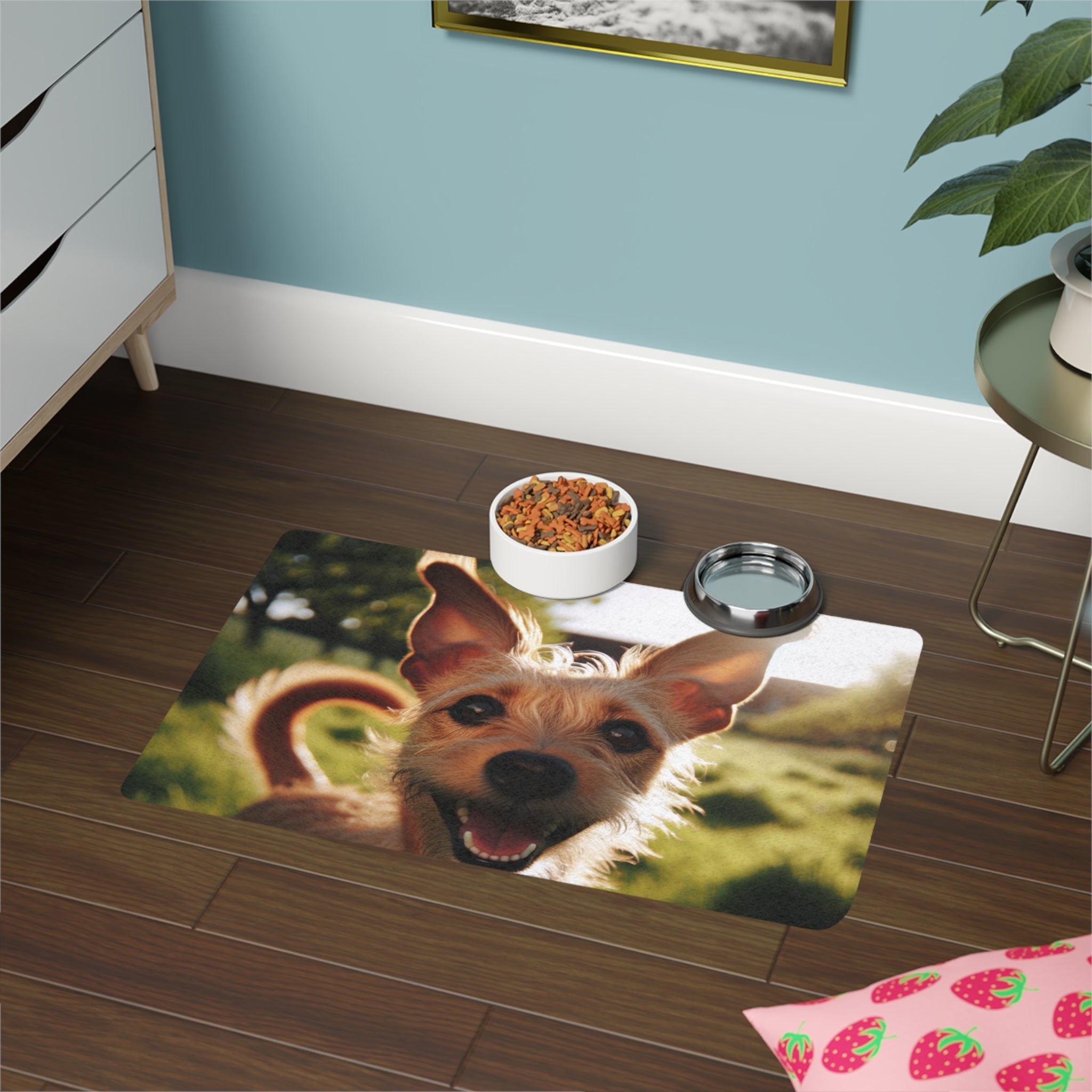 Non-Slip Pet Food Mat – Waterproof Feeding Mat for Dogs